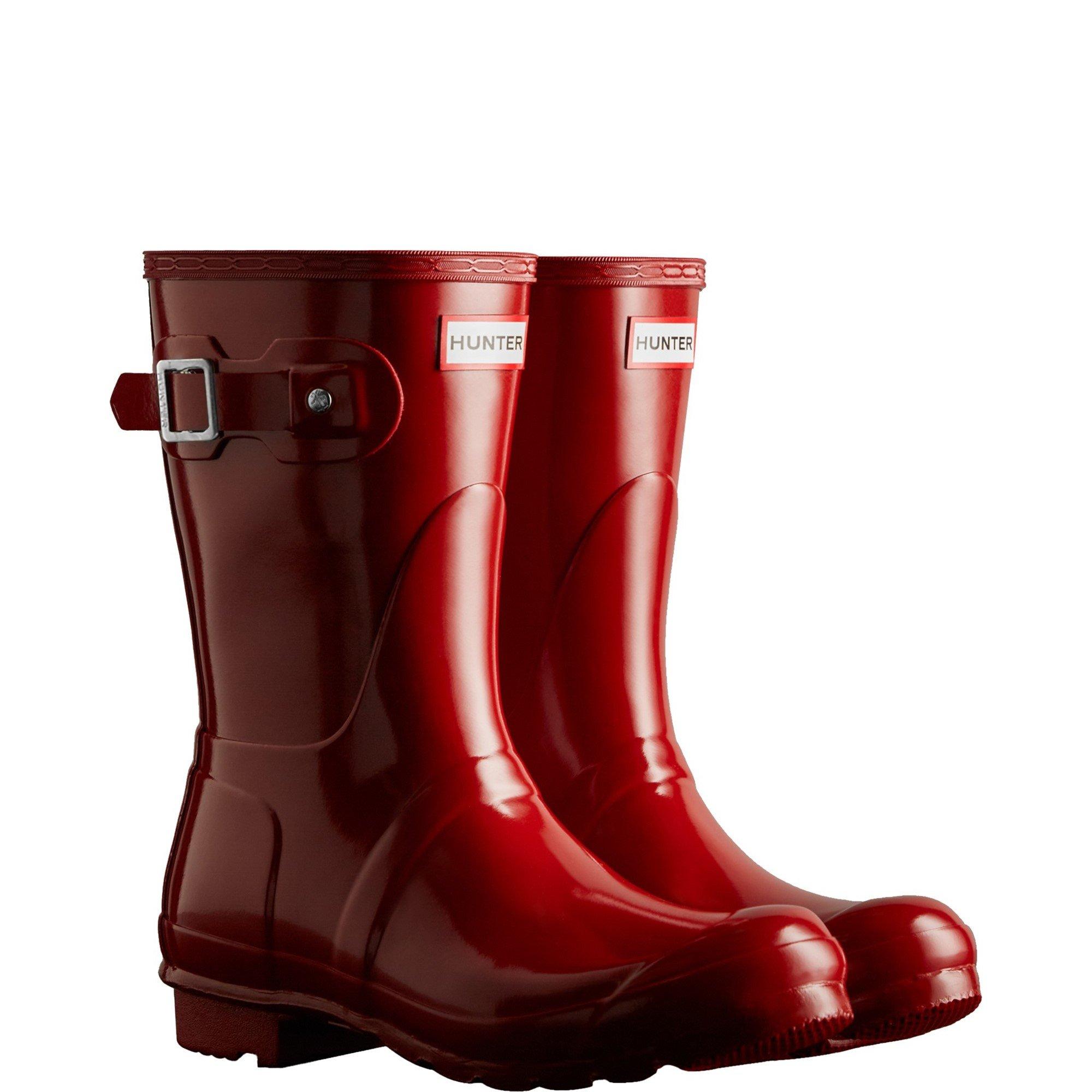 Red - Hunter - Original Short Wellington - 2