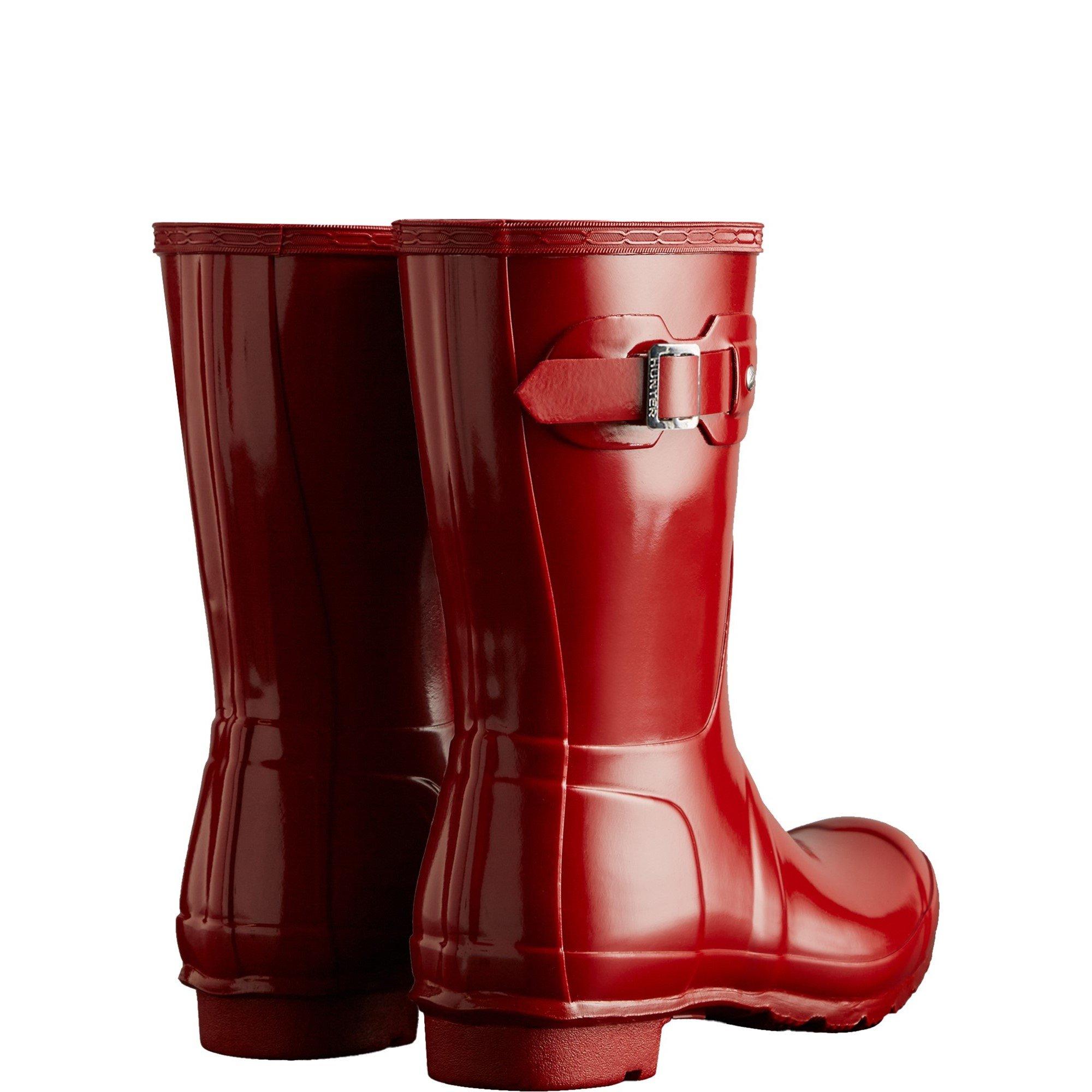Red - Hunter - Original Short Wellington - 3