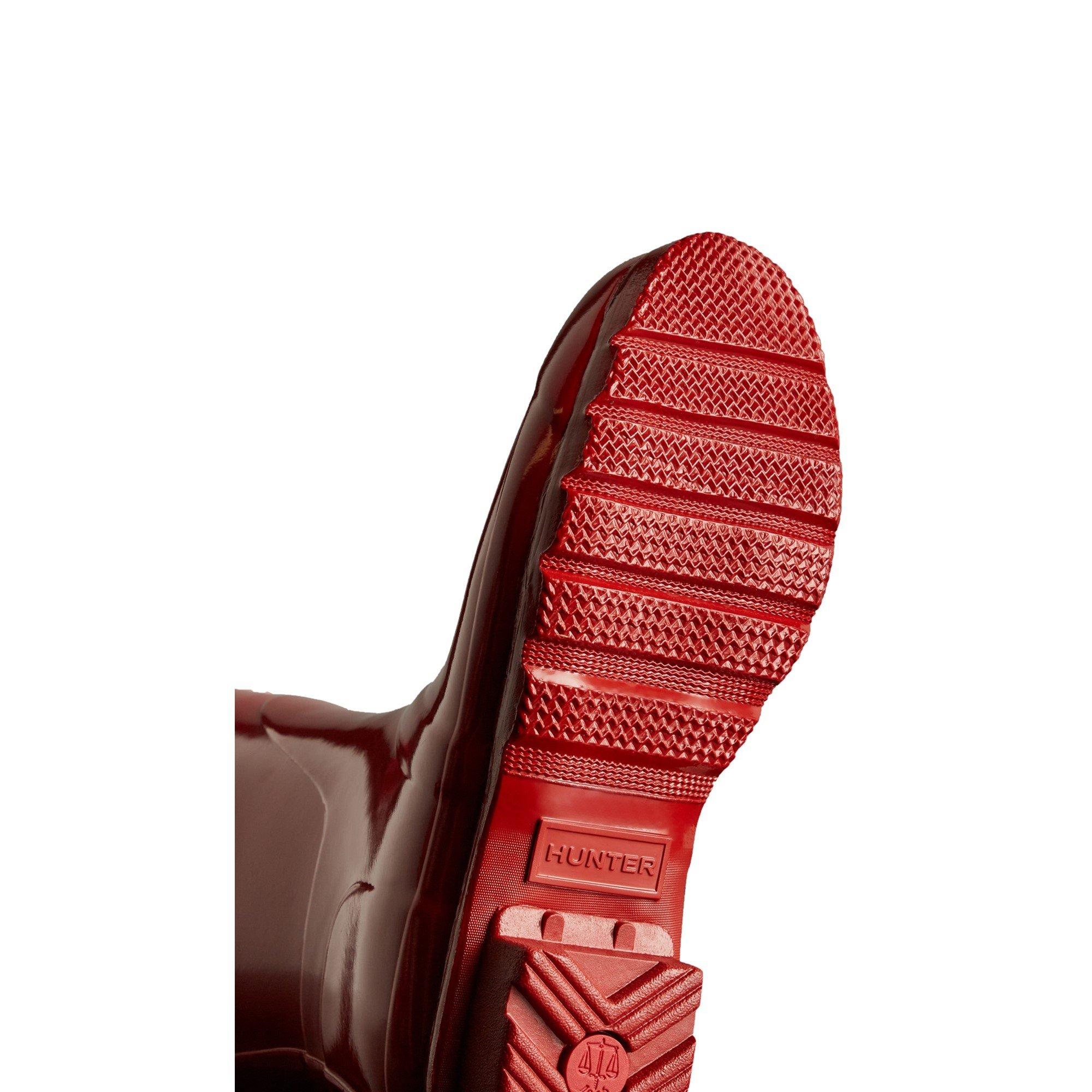 Red - Hunter - Original Short Wellington - 4
