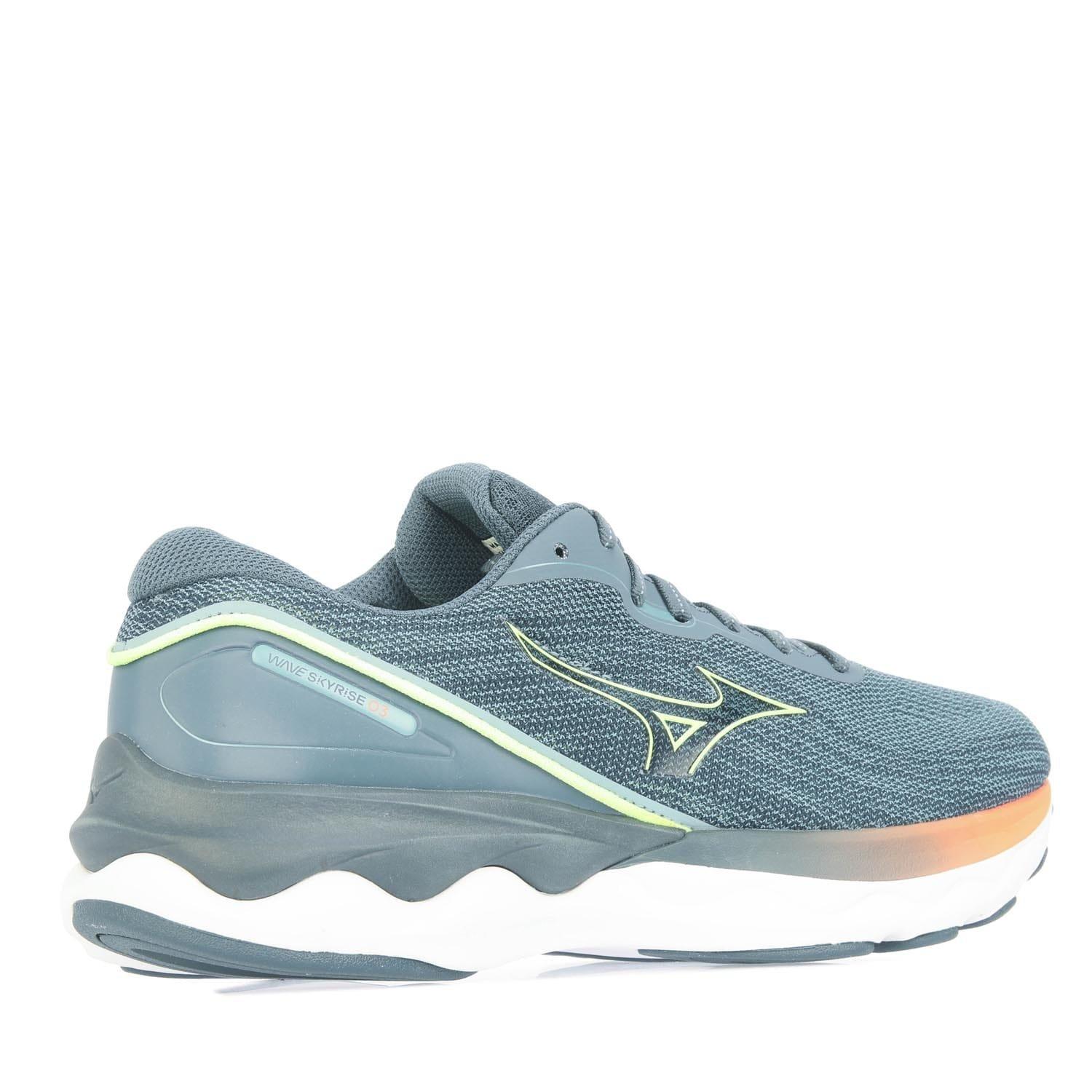 Blue - Mizuno - Wave Skyrise Running Shoes - 3