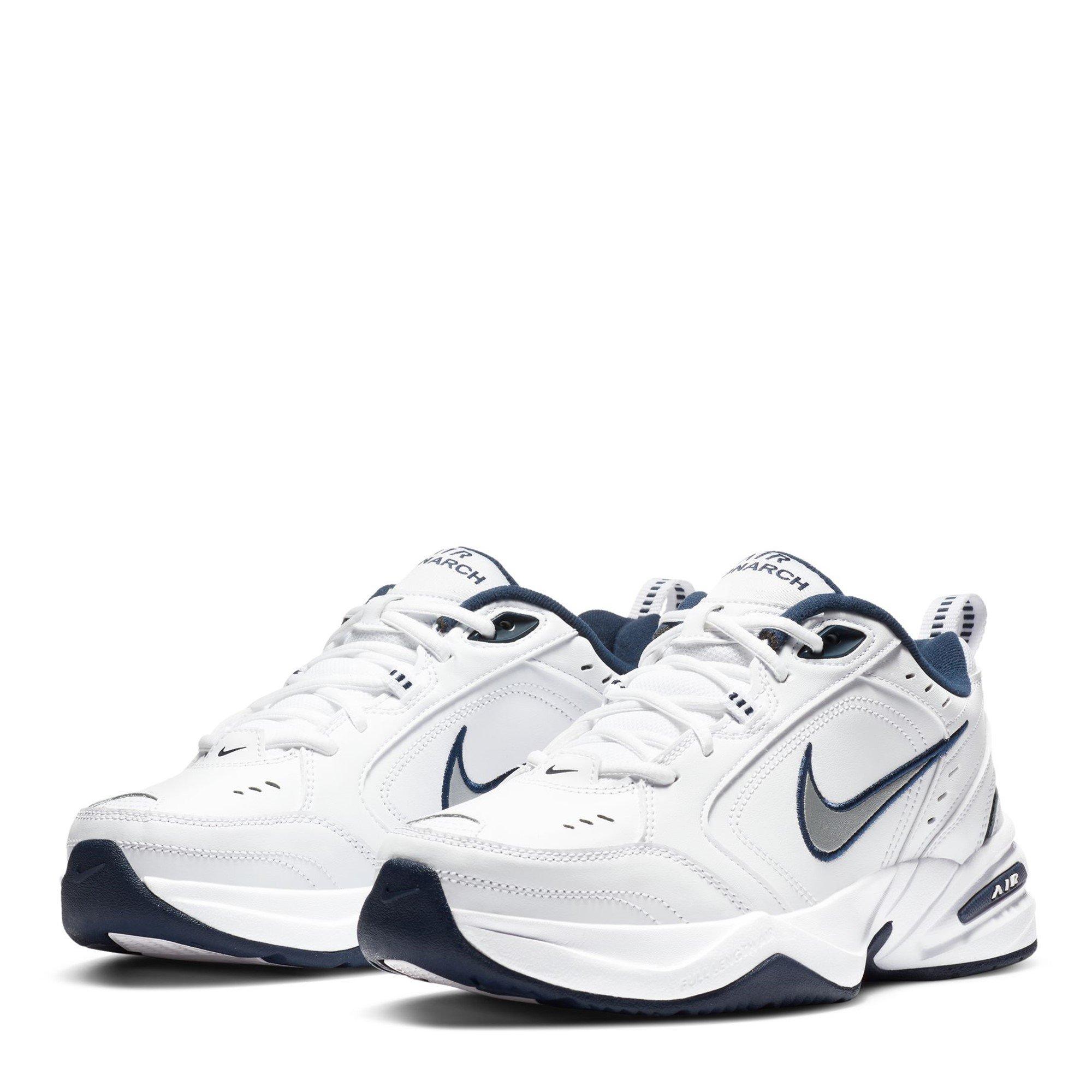 Wit/Metallic - Nike - Air Monarch IV Men's Training Shoe - 3