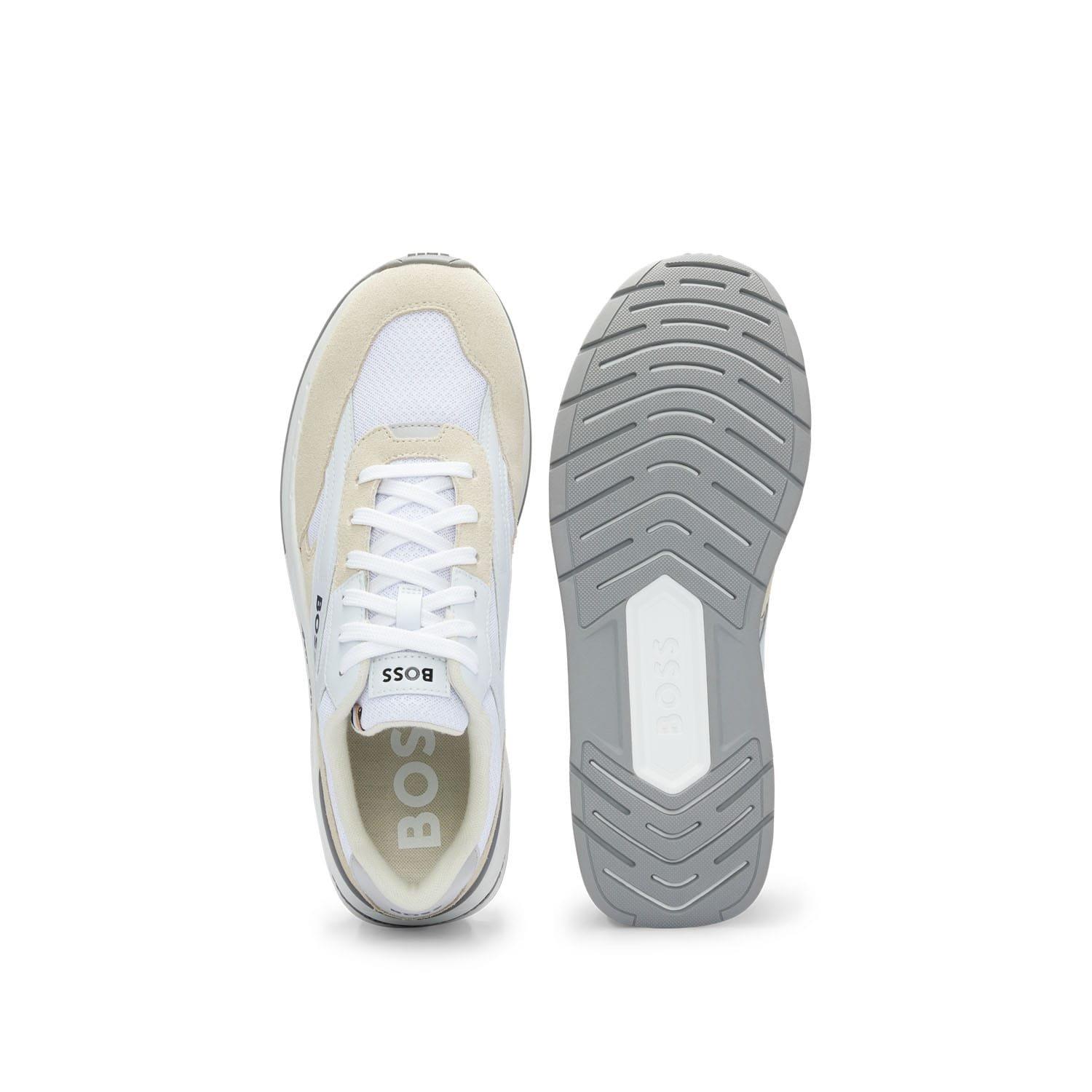 White - Boss - Kurt Running Trainers - 4