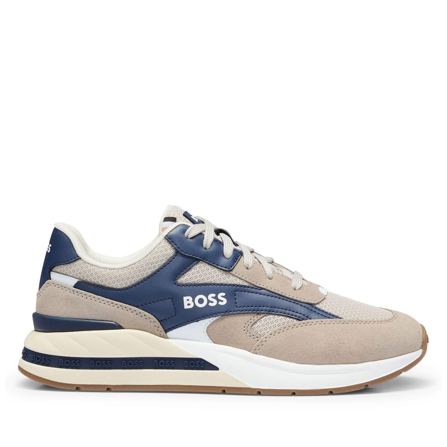 Beige - Boss - Kurt Runn Trainers - 1