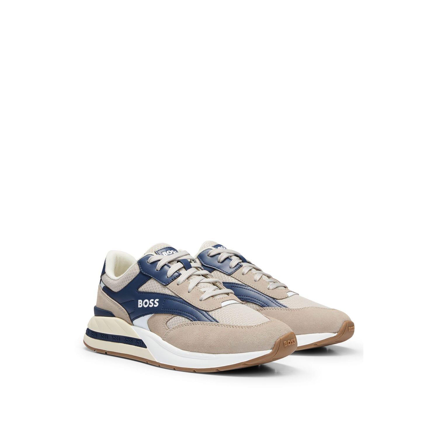 Beige - Boss - Kurt Runn Trainers - 3