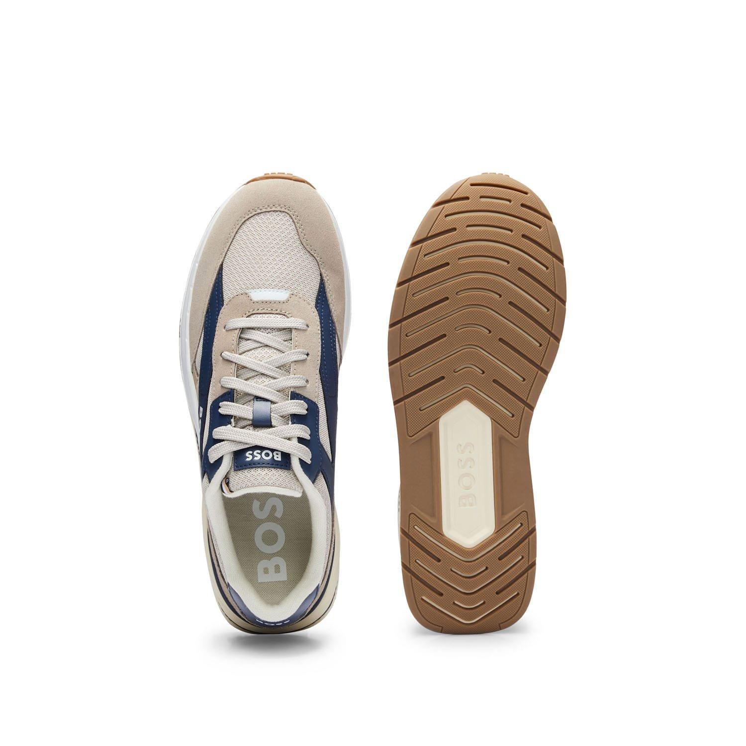 Beige - Boss - Kurt Runn Trainers - 7