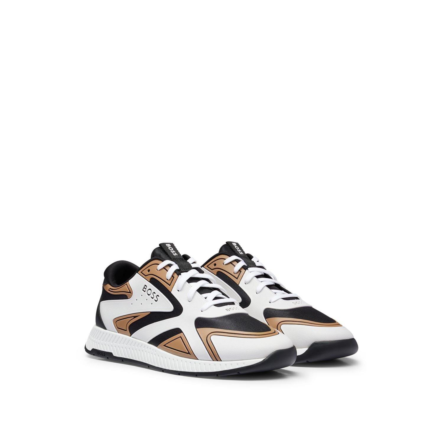 Beige - Boss - Titanium Running Trainers - 2