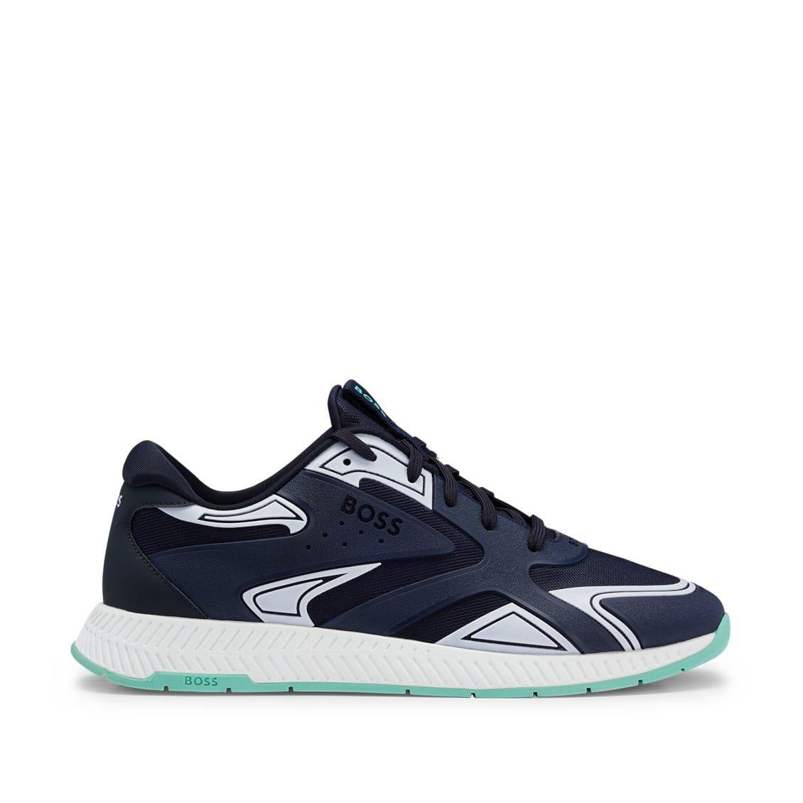 Blue - Boss - Boss Titanium Runn Thm 10249931 01 Low-Top Trainers Mens - 1