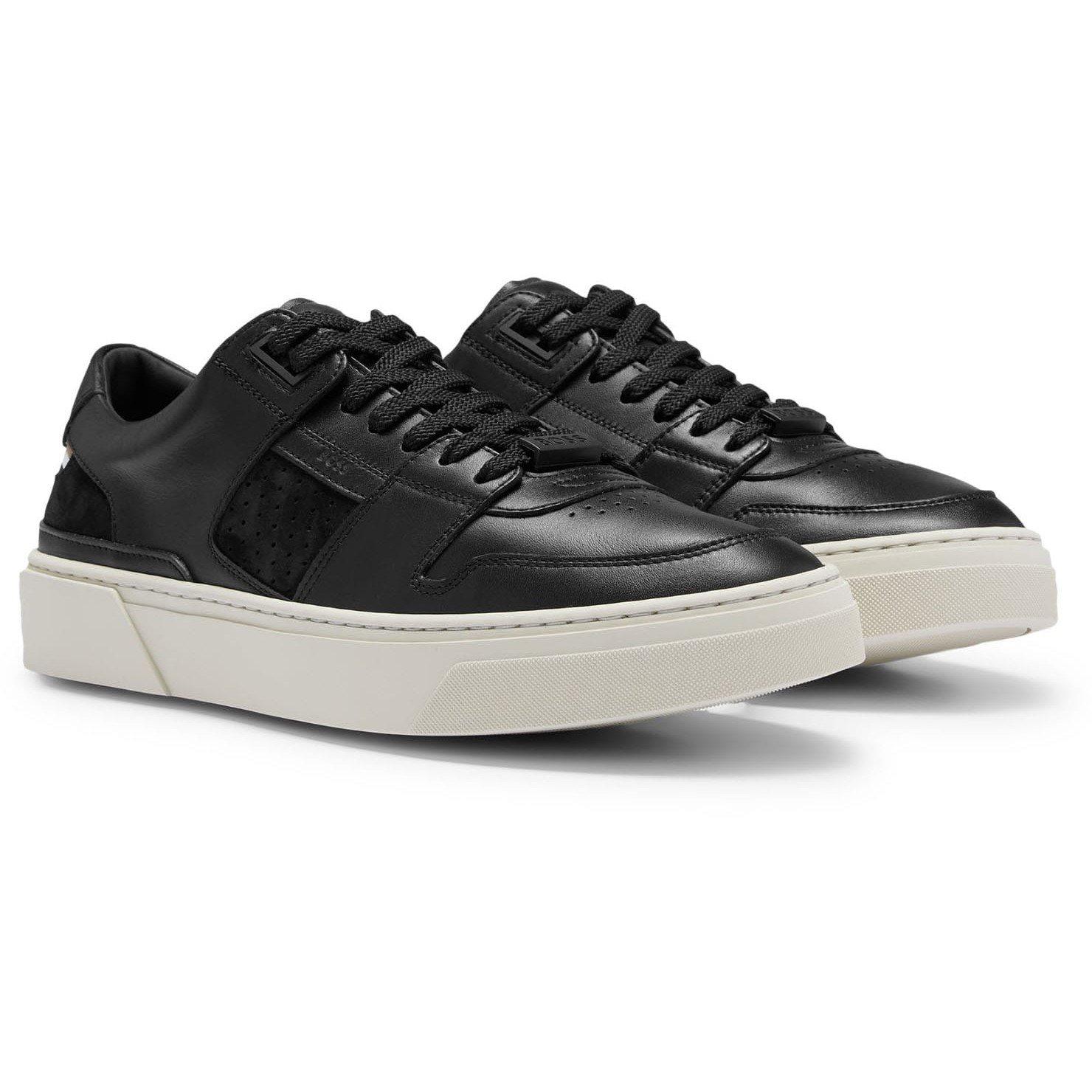 Black - Boss - Gary Tennis Trainers - 2