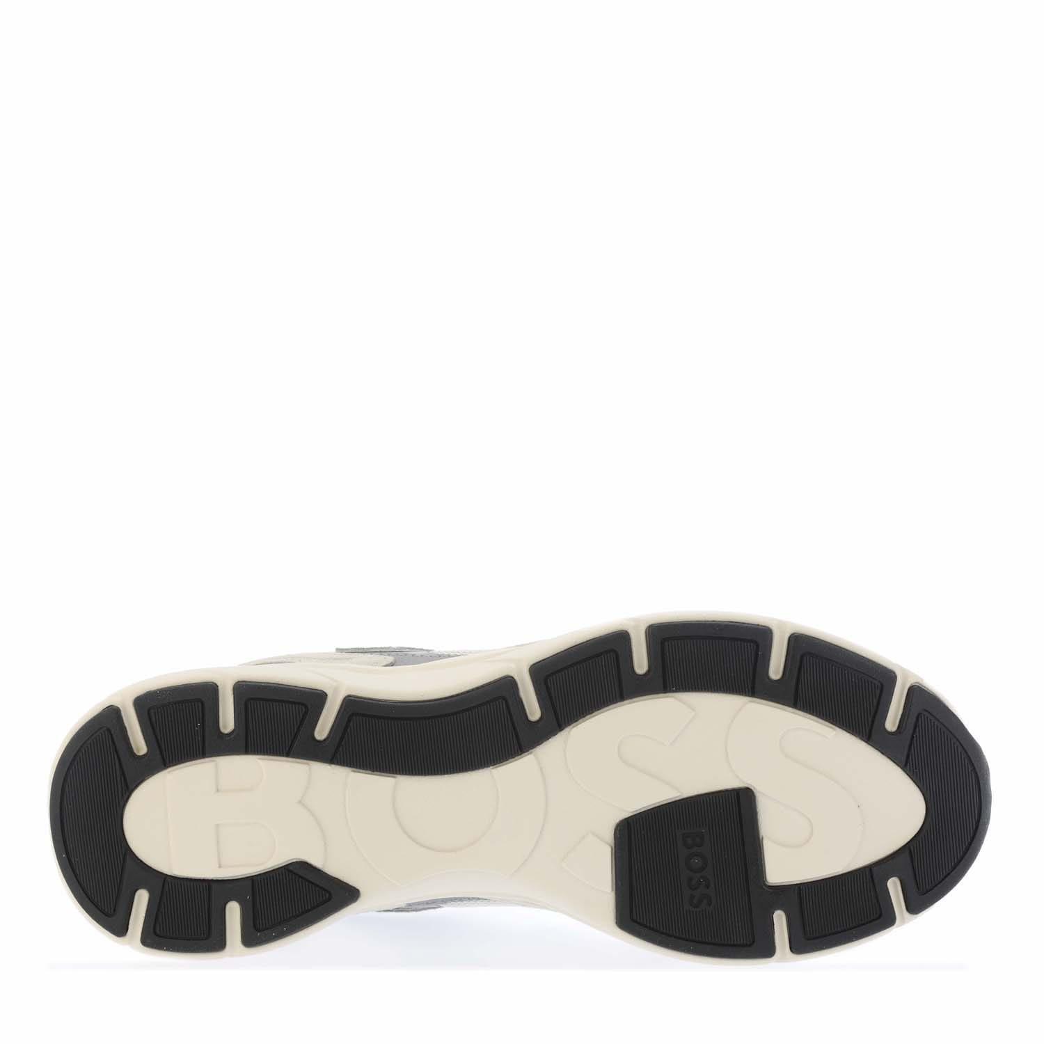 Beige - Boss - Owen Running Trainers - 4