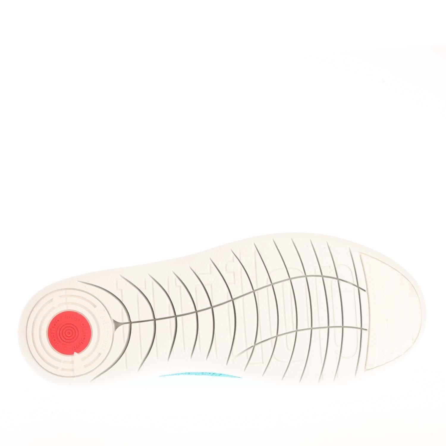 Blue - Fitflop - Uberknit Slip On Ballet Pumps - 4