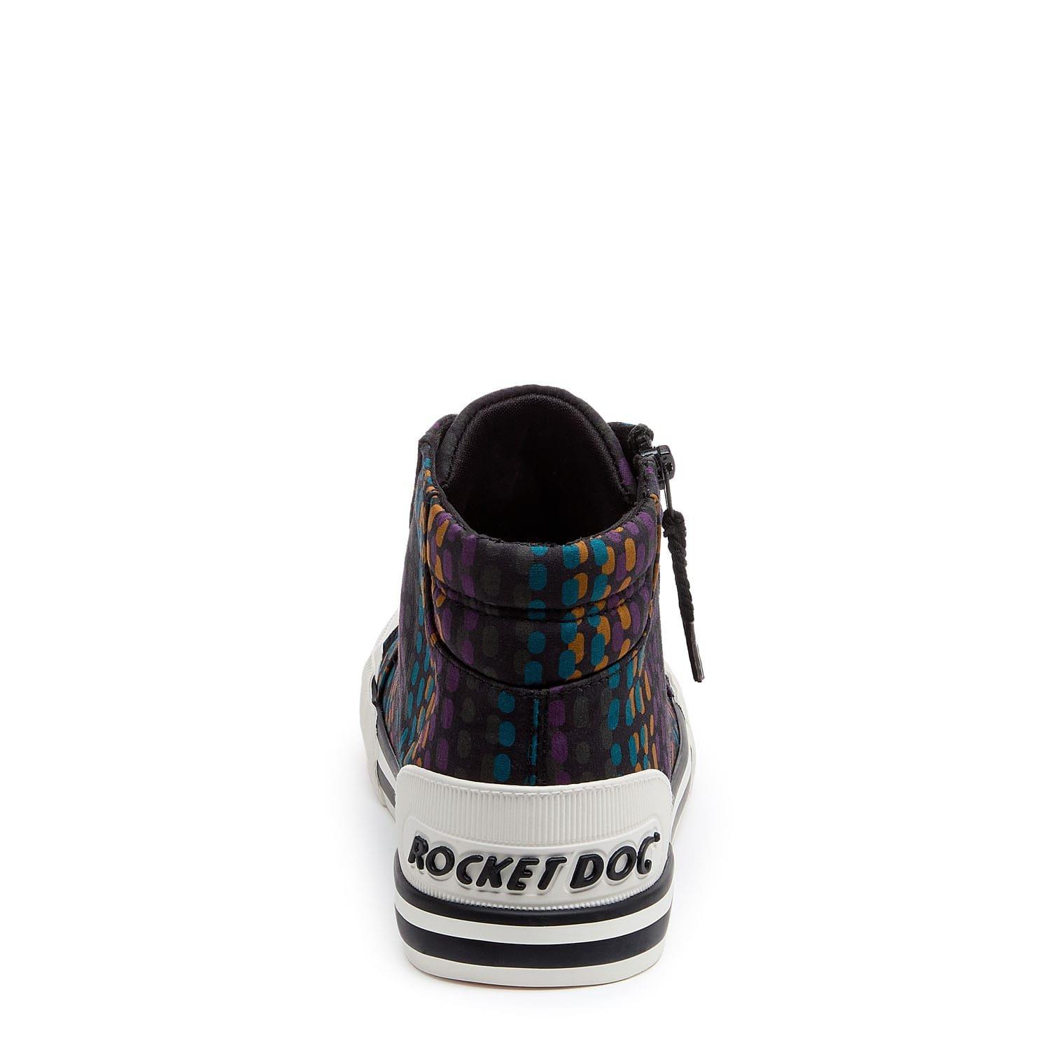 Black - Rocket Dog - Jazzin Hi Canvas Pumps - 4