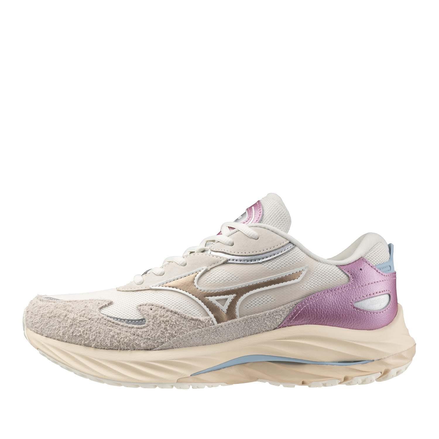 White - Mizuno - Wave Rider Beta Sportstyle Shoes - 2