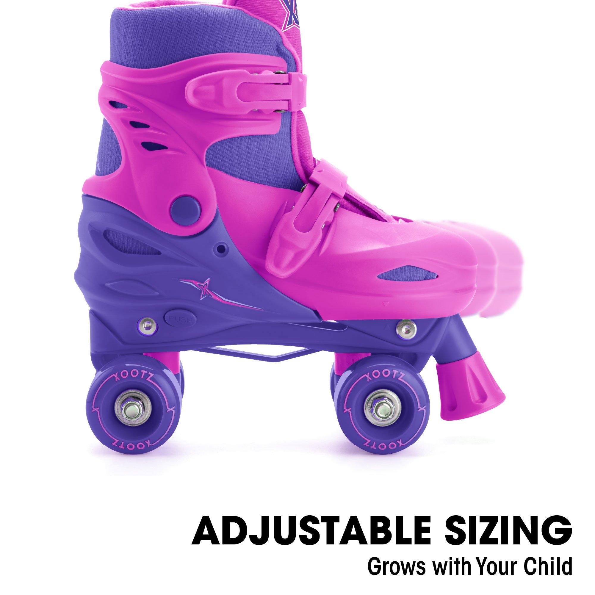 Purple And Pink - Xootz - Xootz Quad Skates - Purple - 9-12 (27-31) - 5