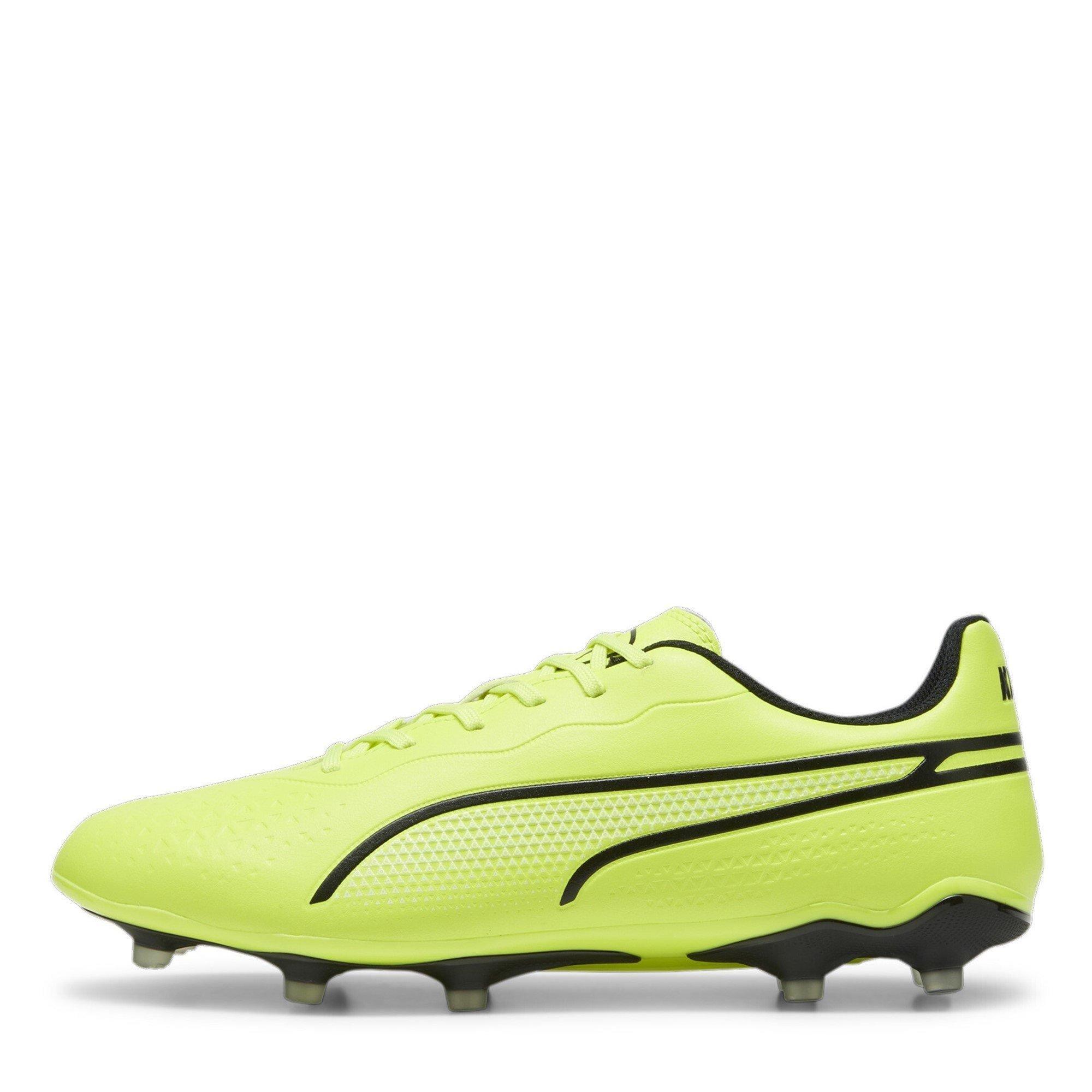 Lime - Puma - Puma King Match Multiground Football Boots Mens - 3