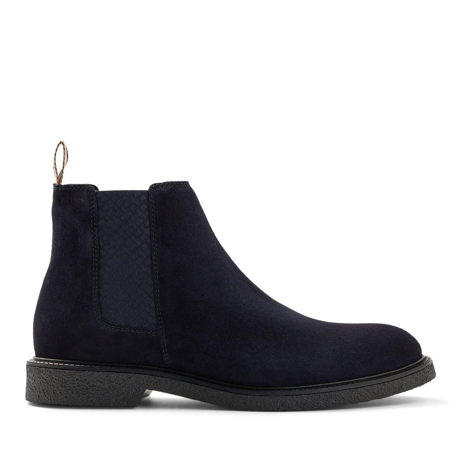 Dark Blue - Boss - Tunley Chelsea Boots - 1