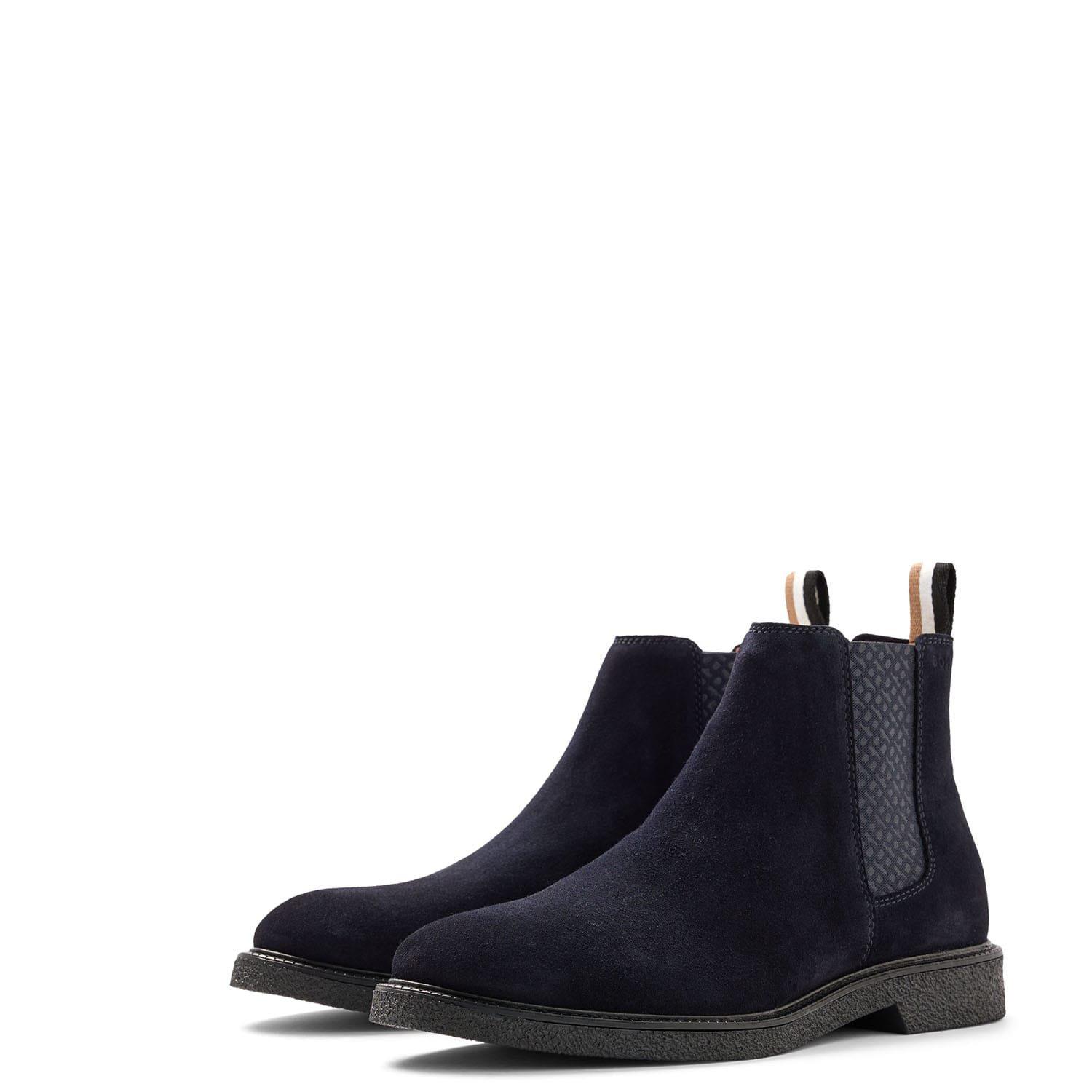 Dark Blue - Boss - Tunley Chelsea Boots - 3