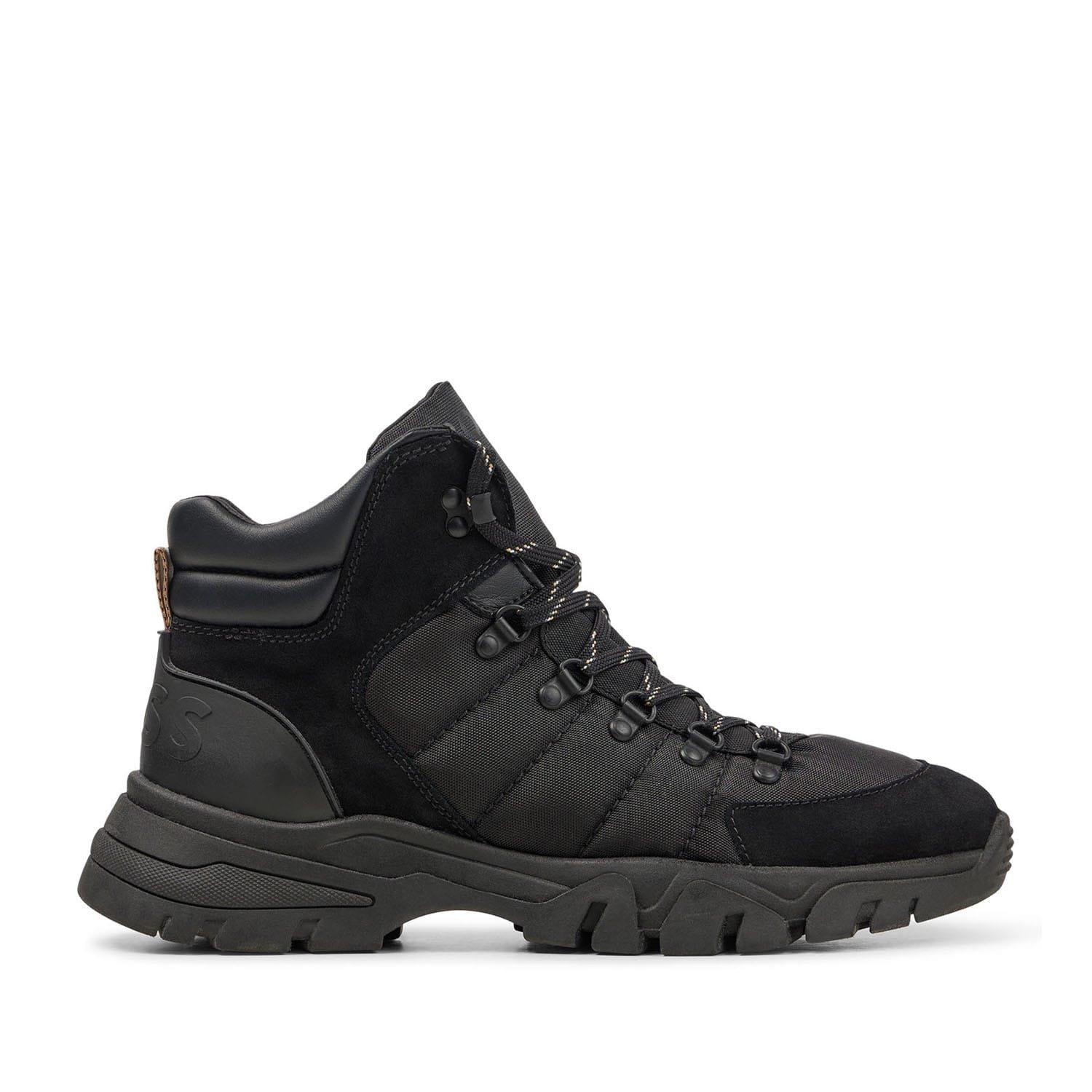 Black - Boss - Chester Half Boots - 1
