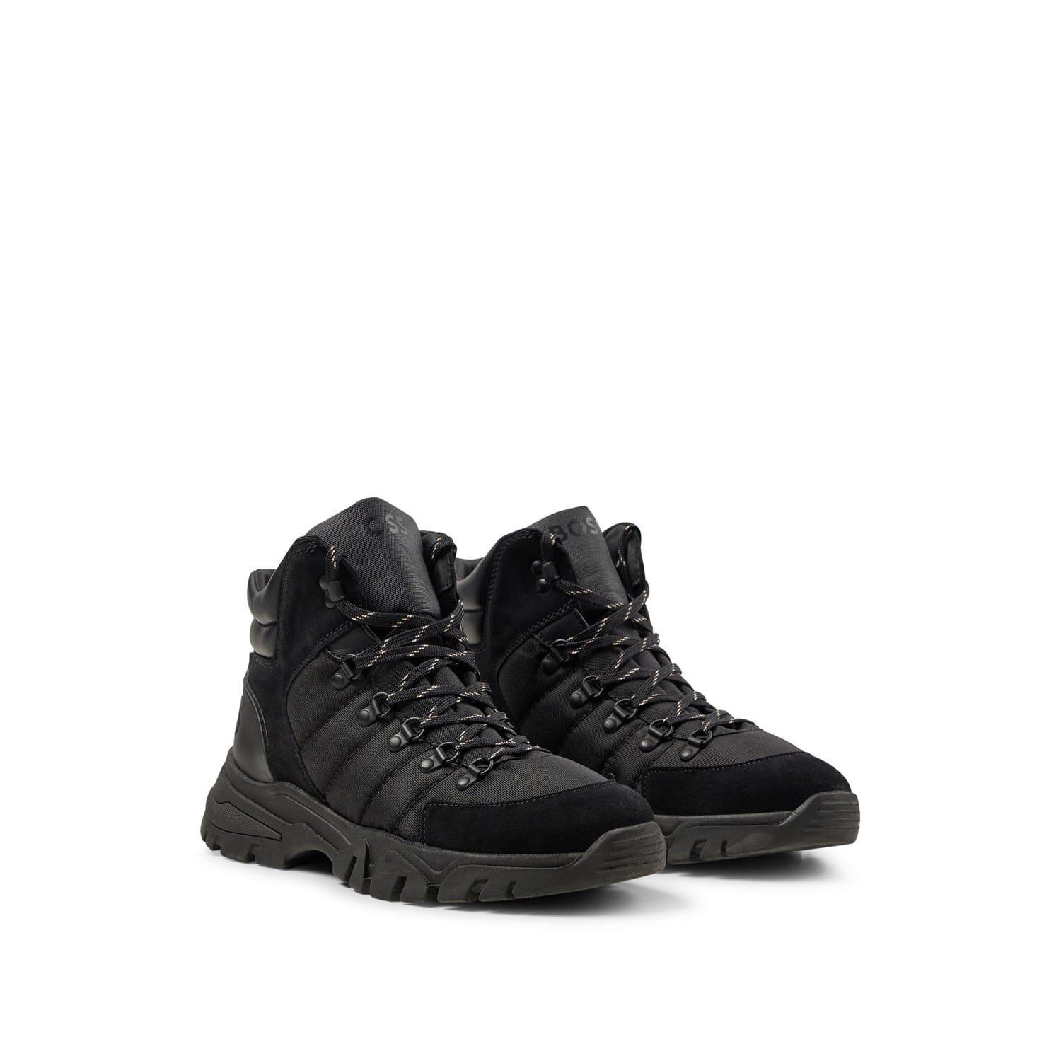 Black - Boss - Chester Half Boots - 3