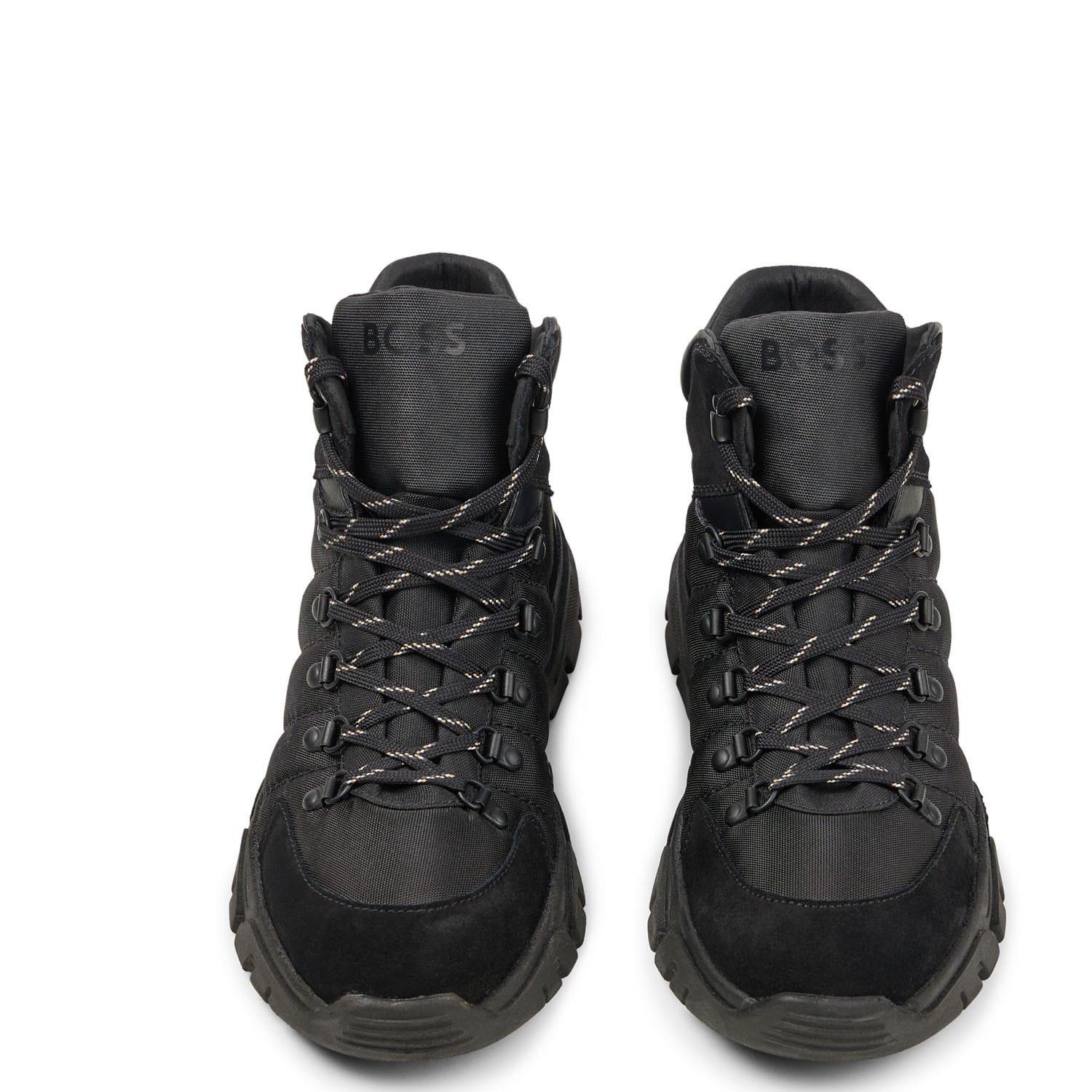 Black - Boss - Chester Half Boots - 7