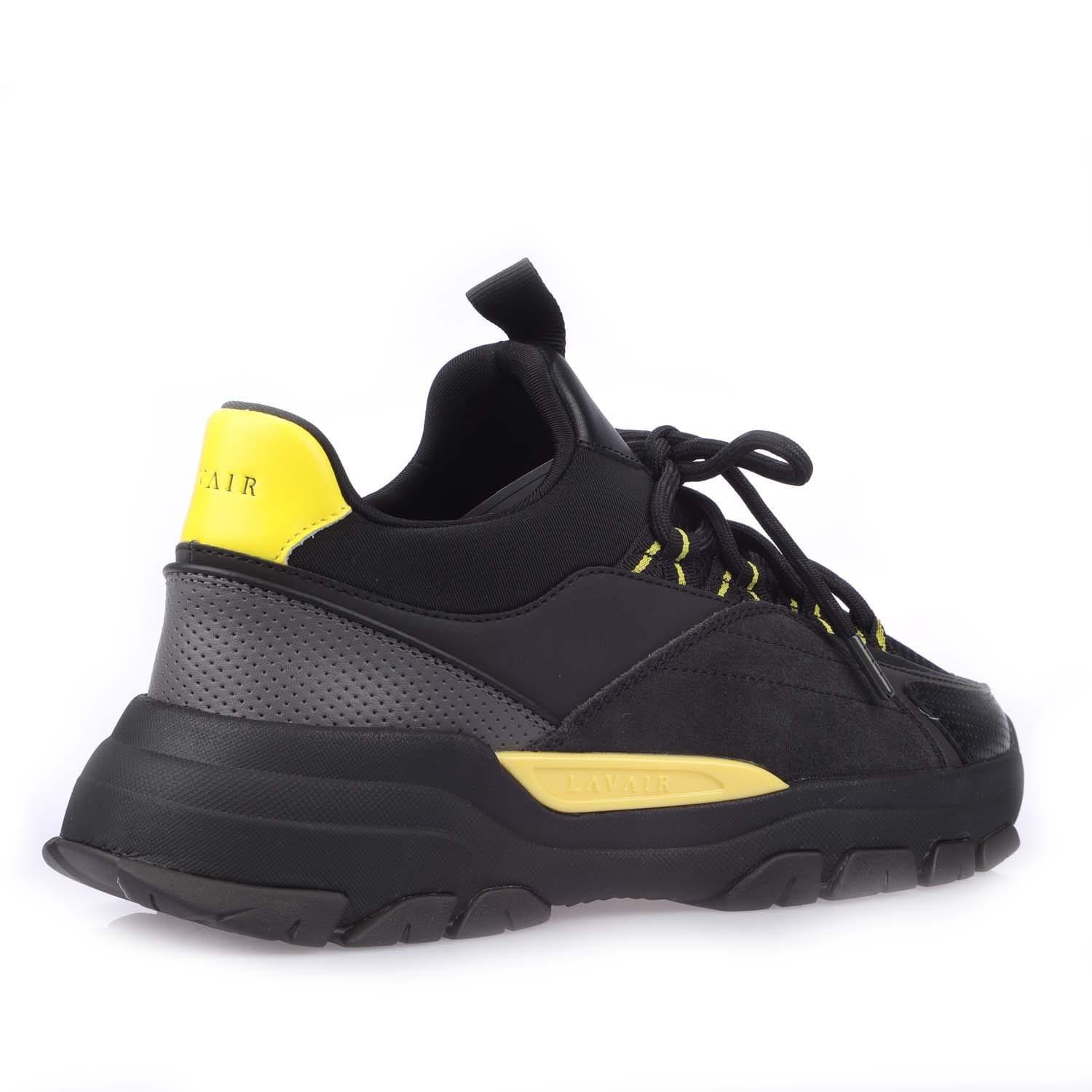 Black Yellow - Lavair - Creator Evo Trainers - 3