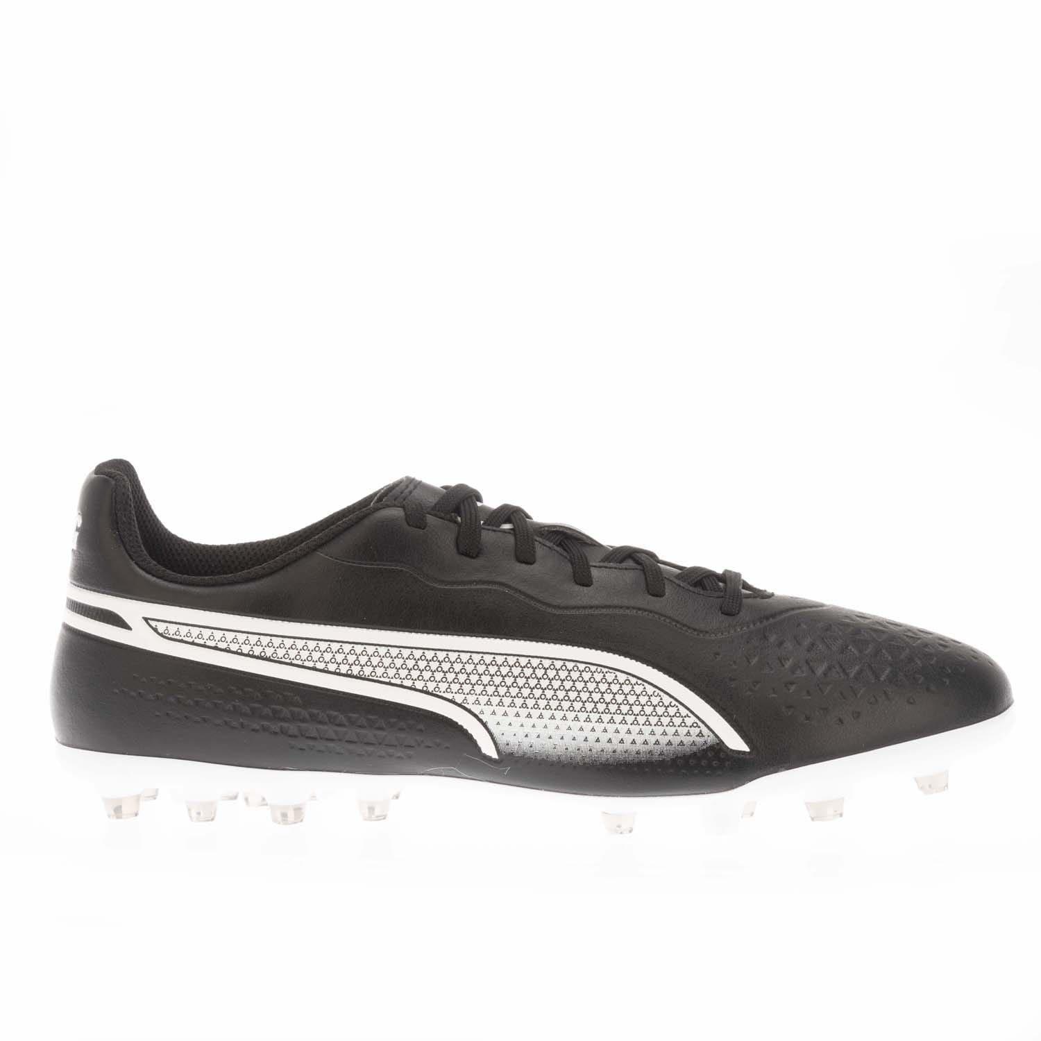 Black-White - Puma - King Match MG Football Boots - 1