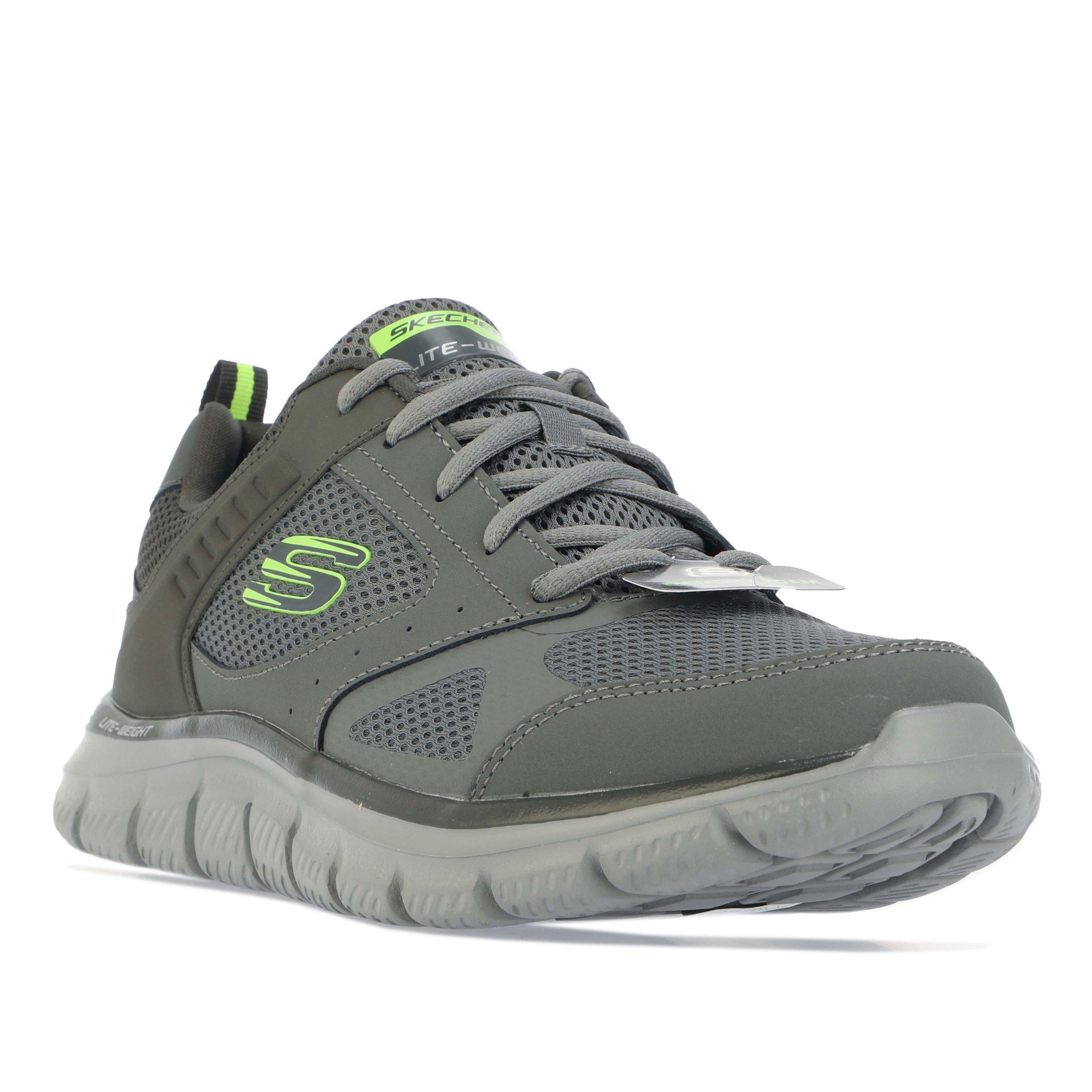 Charcoal - Skechers - Track Syntac Trainers - 2