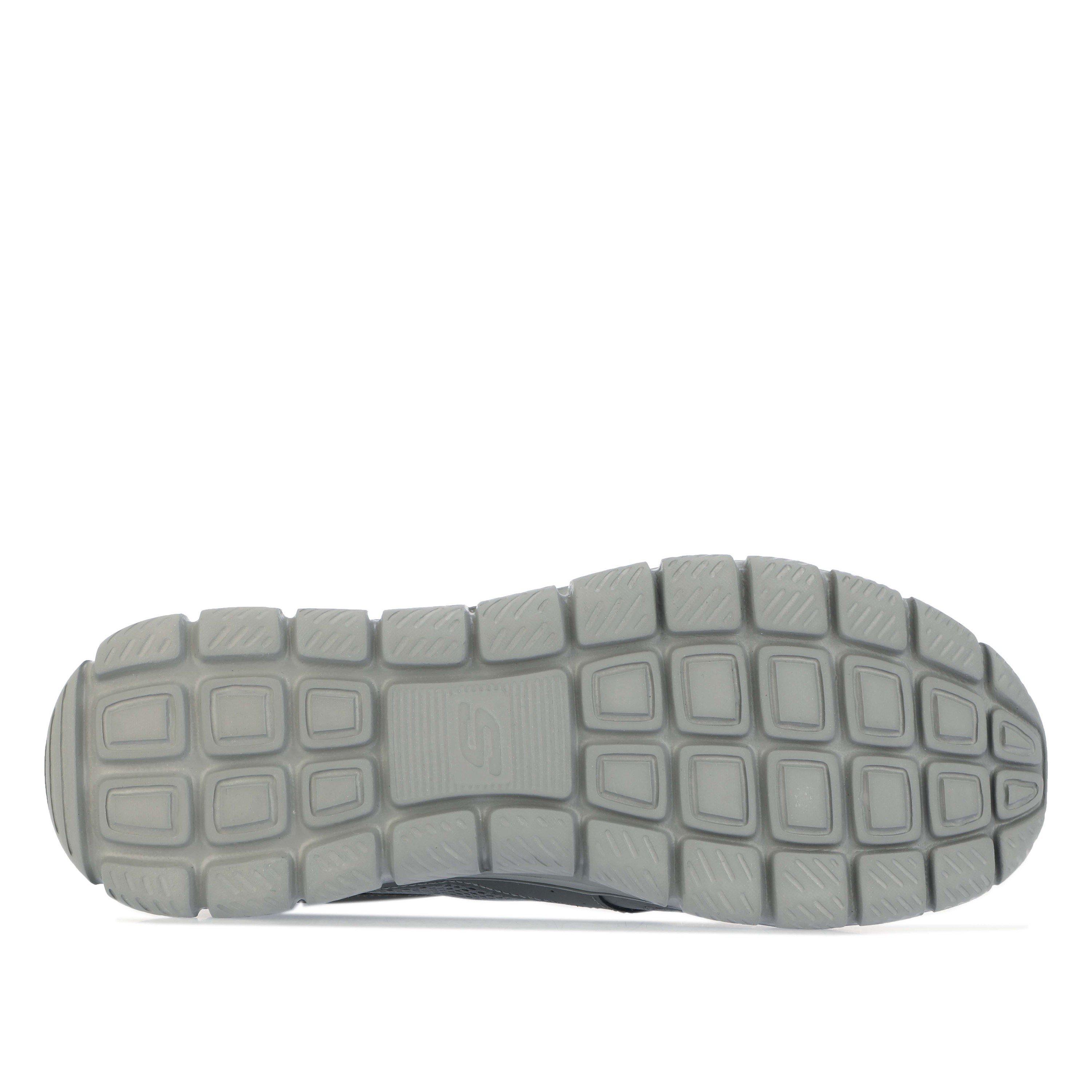 Charcoal - Skechers - Track Syntac Trainers - 4