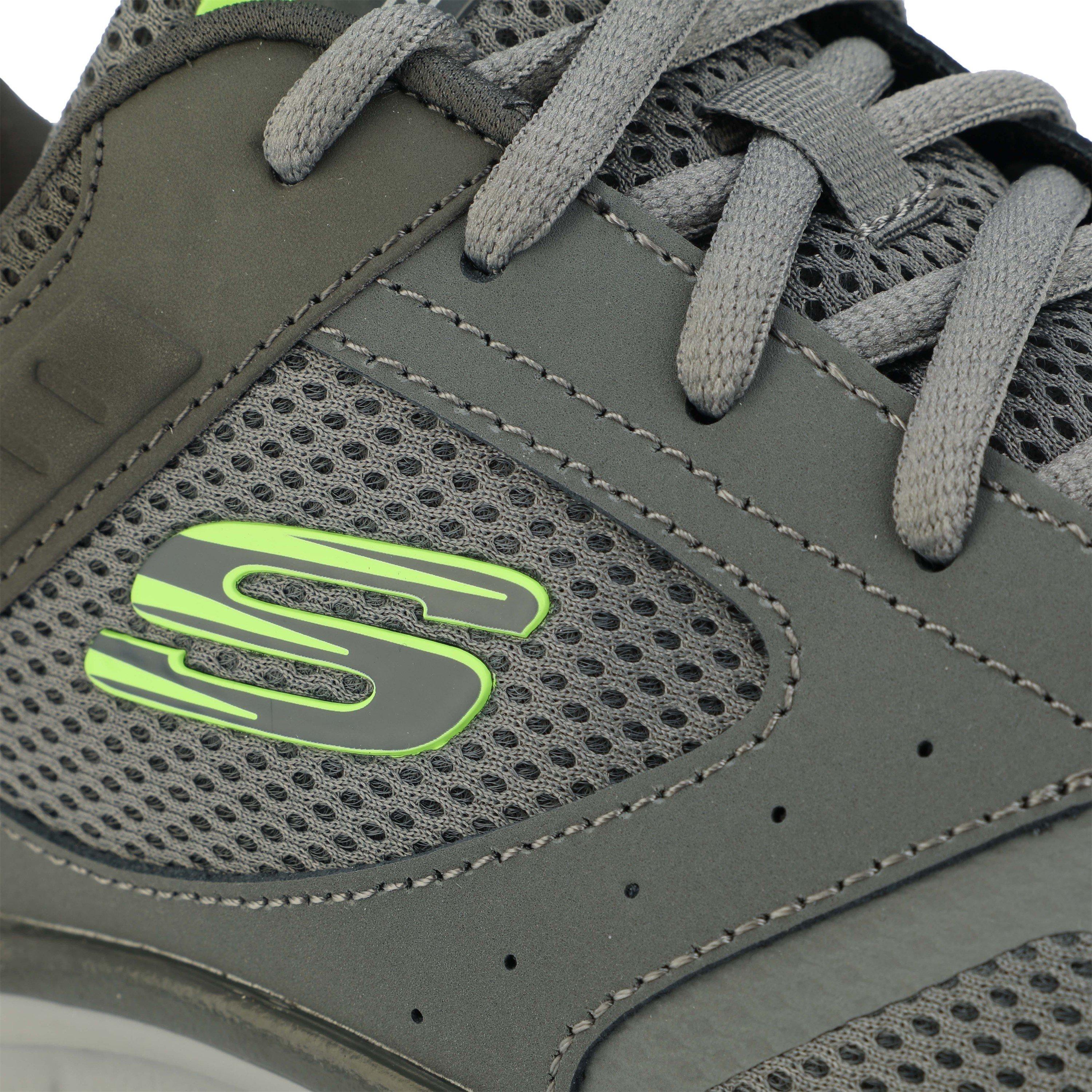 Charcoal - Skechers - Track Syntac Trainers - 5