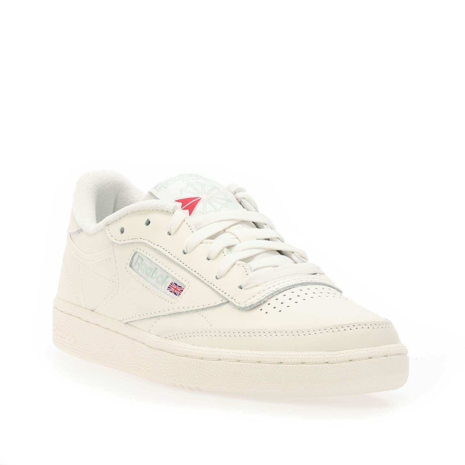 White - Reebok - Club C 85 Trainers - 2