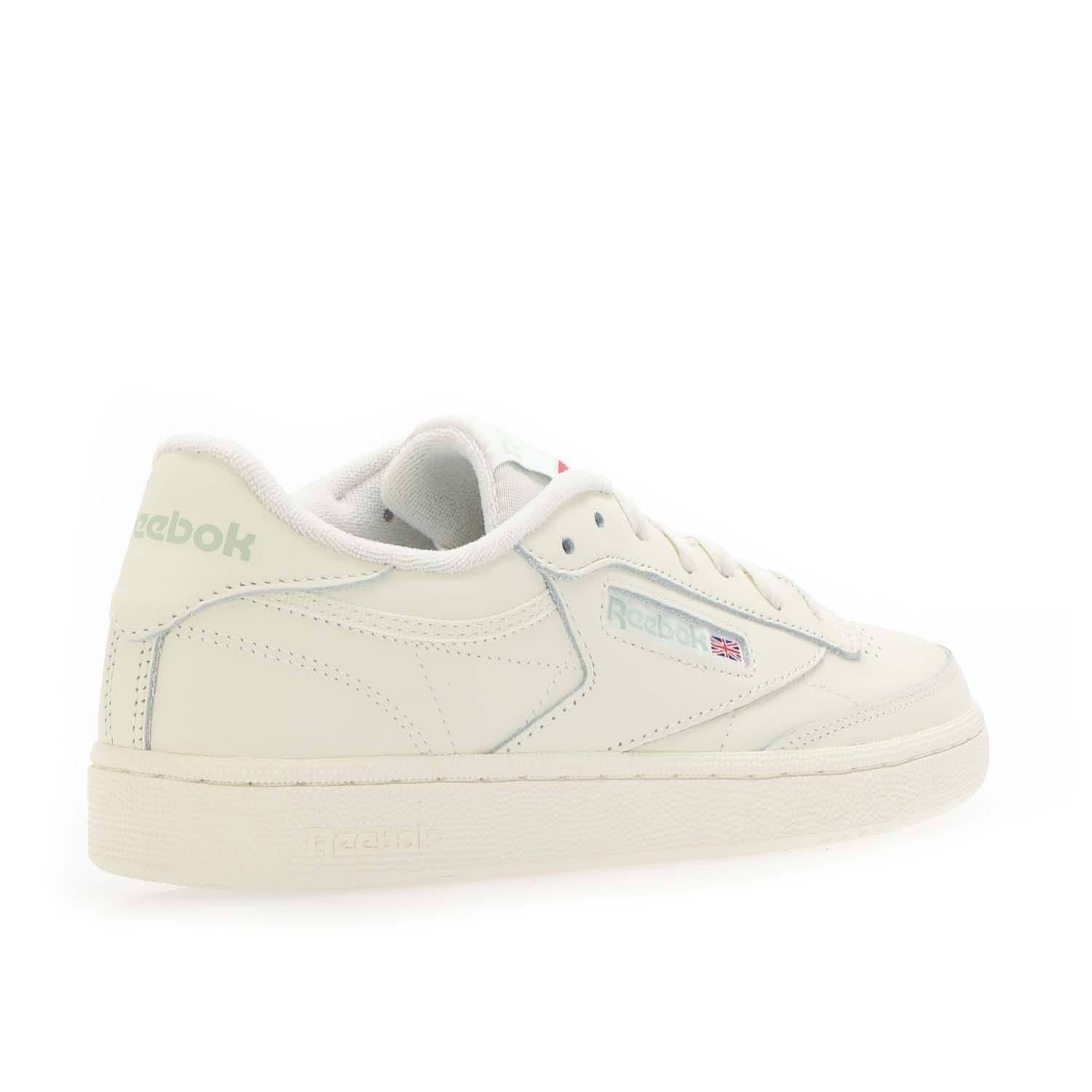 White - Reebok - Club C 85 Trainers - 3