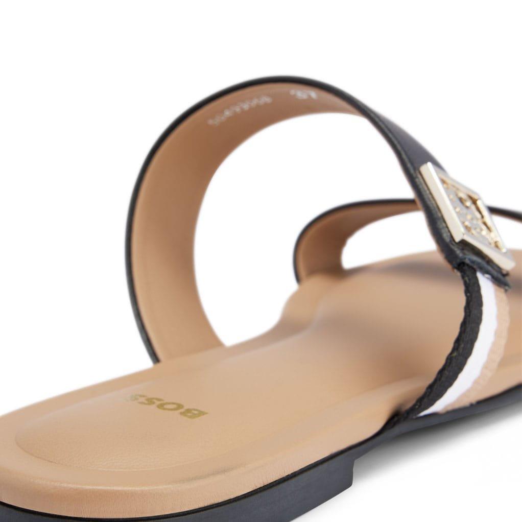 Black - Boss - Millie Strap Sandals - 4