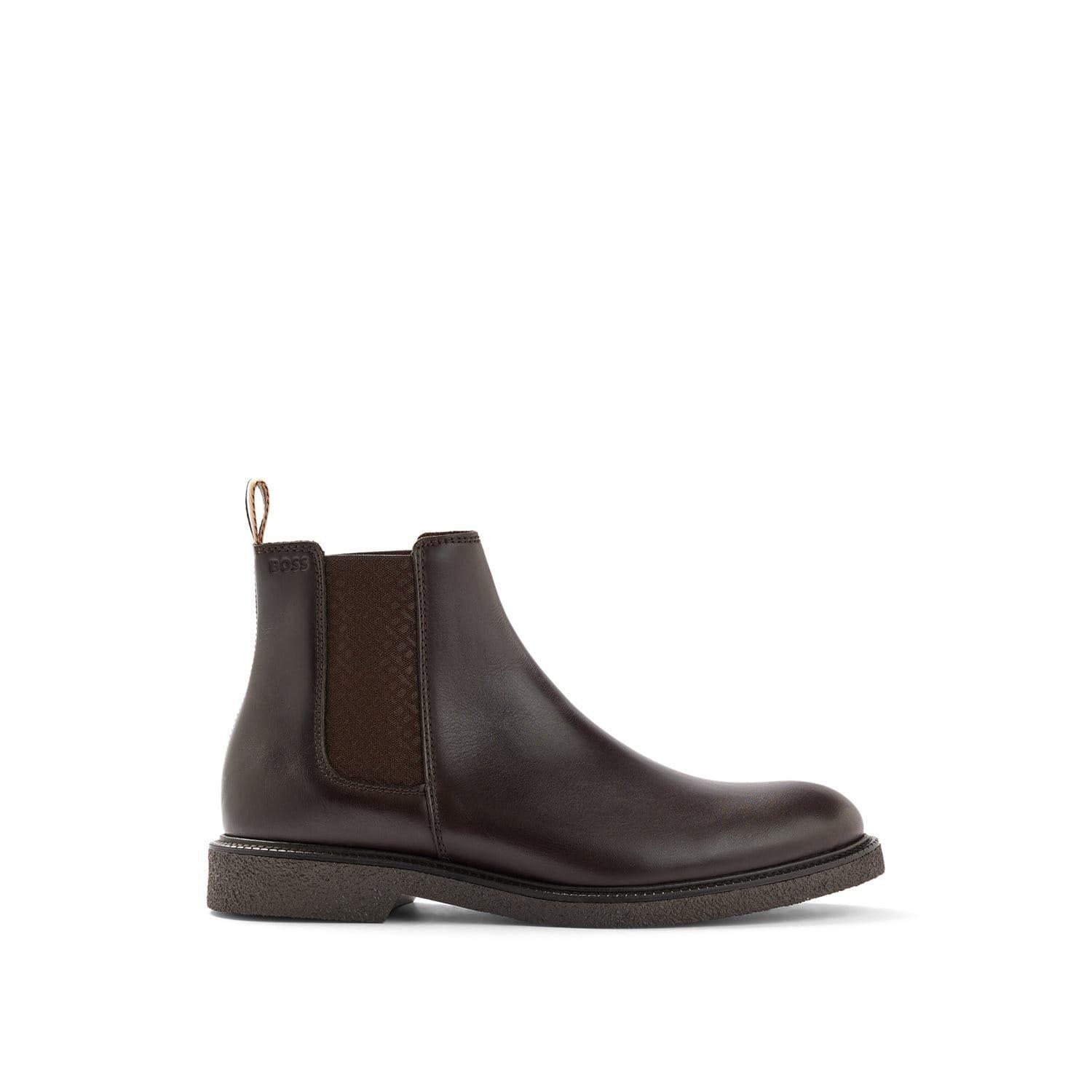 Brown - Boss - Tunley Chelsea Boots - 1