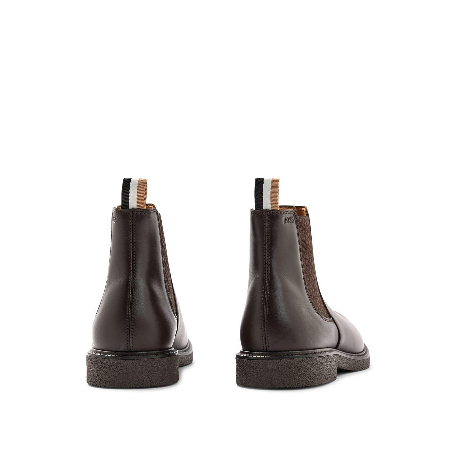Brown - Boss - Tunley Chelsea Boots - 4