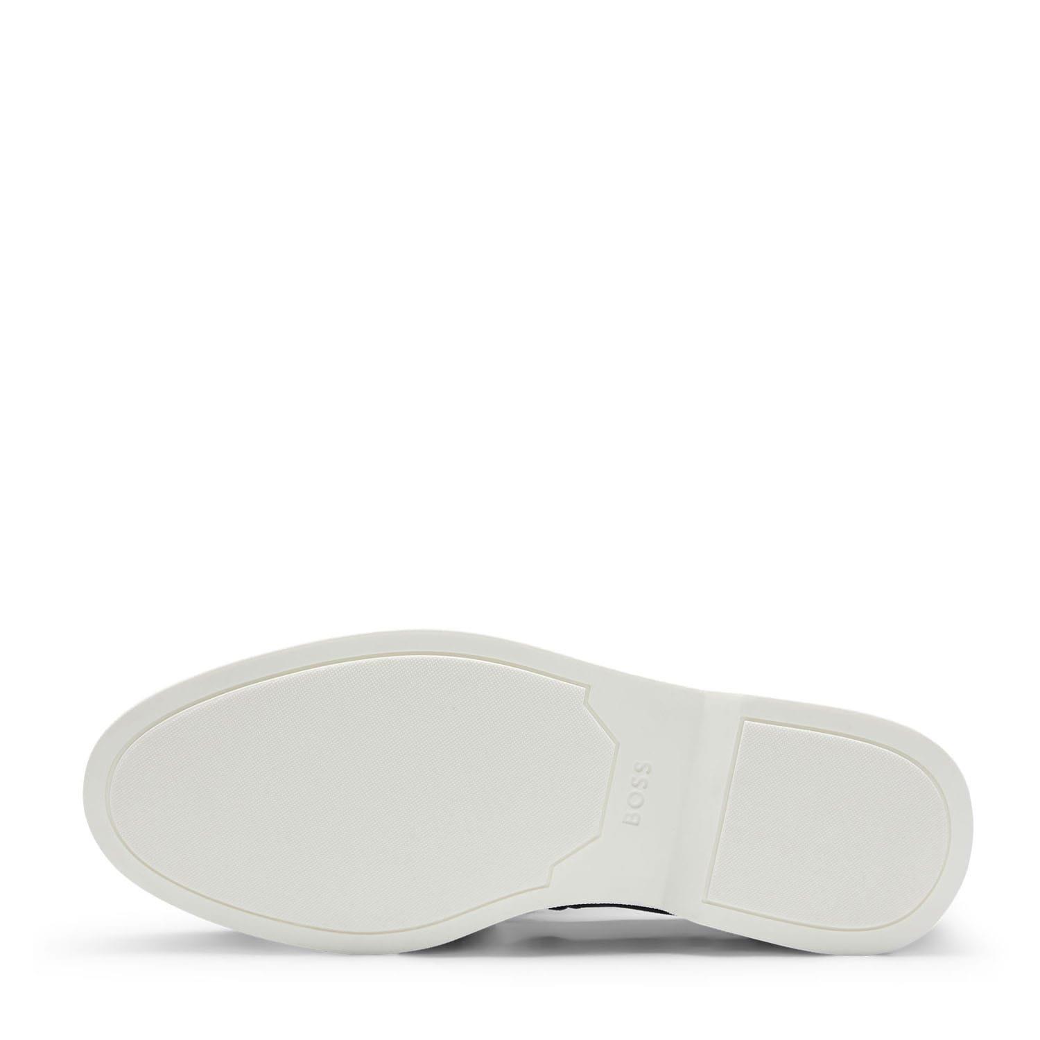 Dark Blue - Boss - Sienne Moccasin Shoes - 6