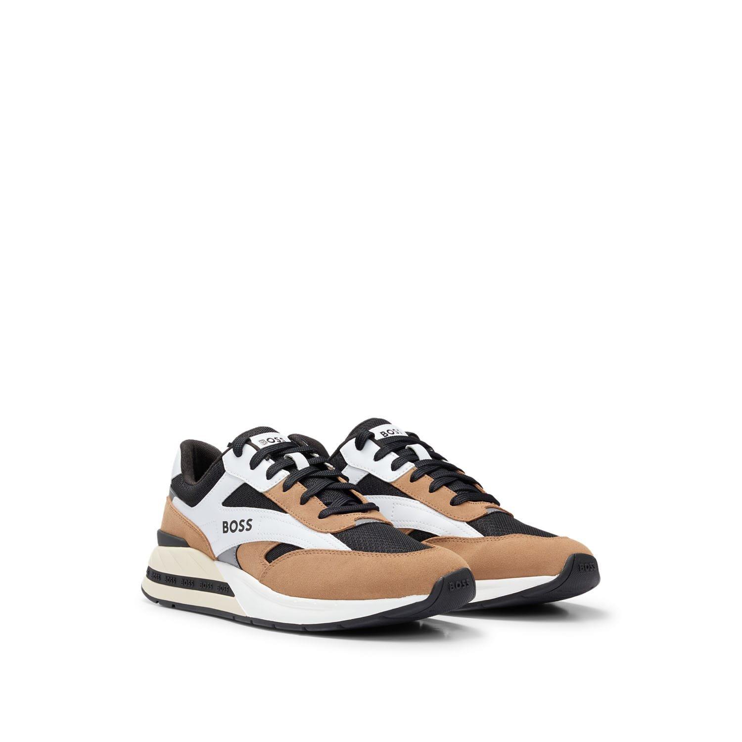 Brown - Boss - Kurt Running Trainers - 2