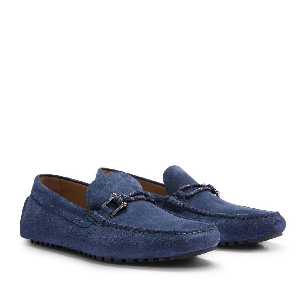 Blue - Boss - Driver Moccasin Shoes - 2