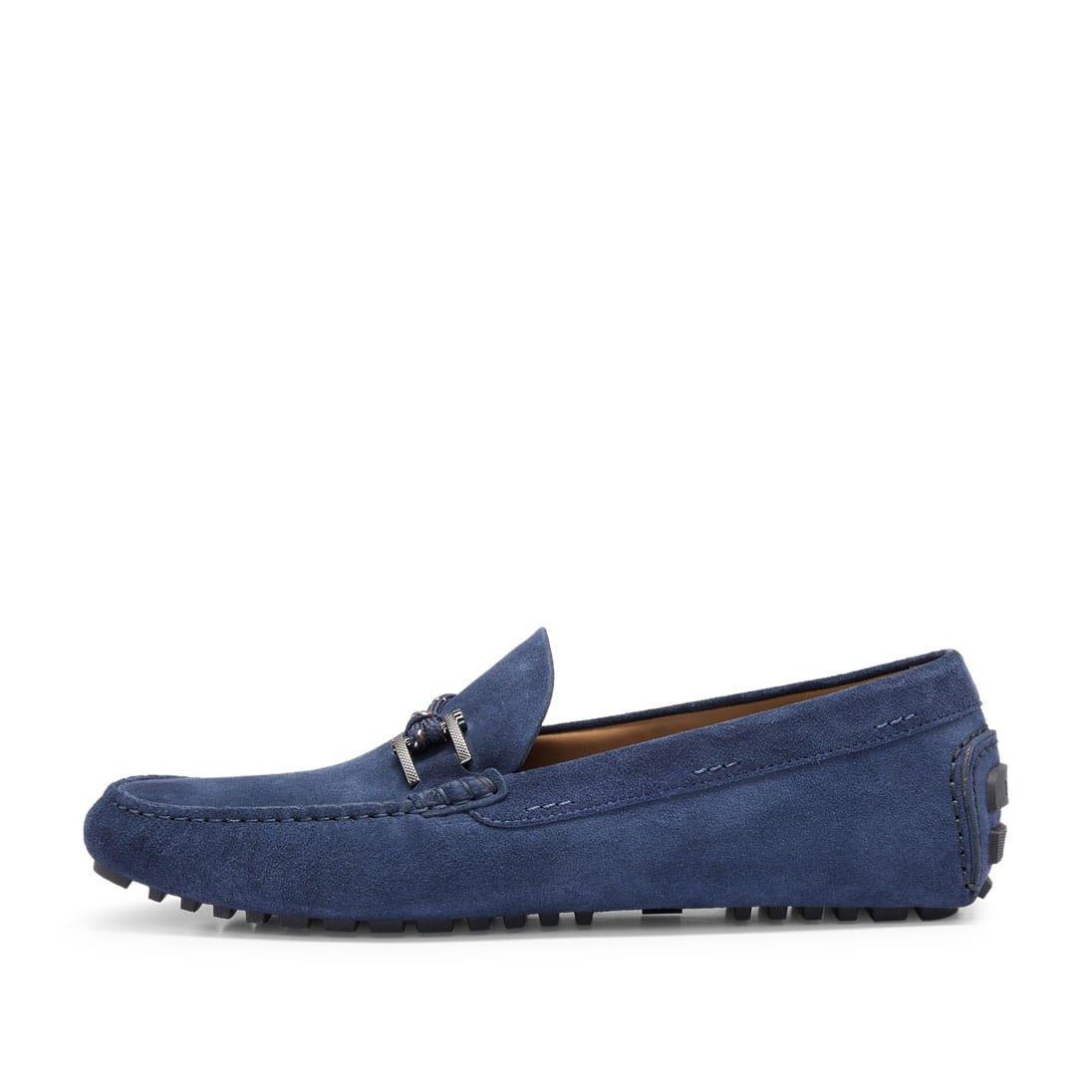 Blue - Boss - Driver Moccasin Shoes - 4
