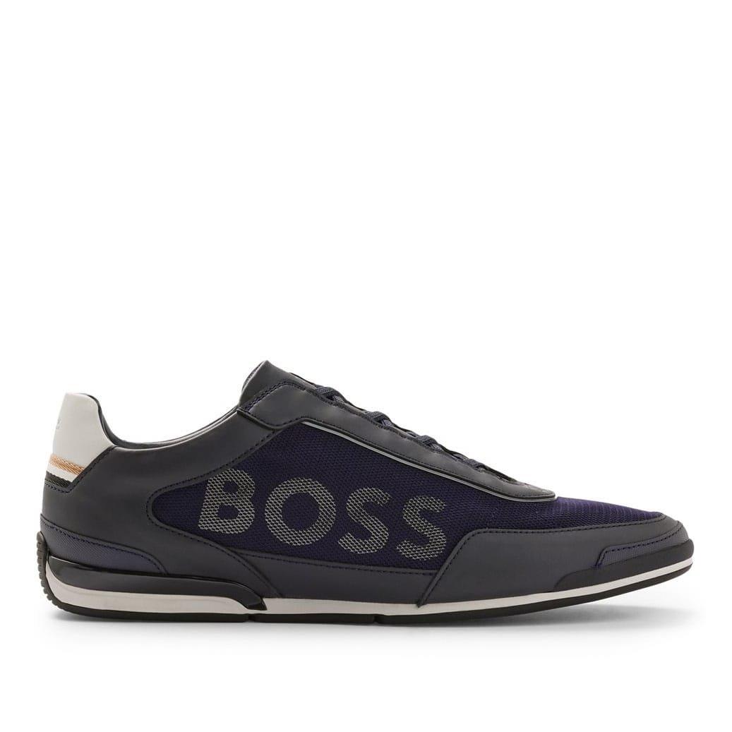 Dark Blue - Boss - Saturn Slip On Trainers - 1