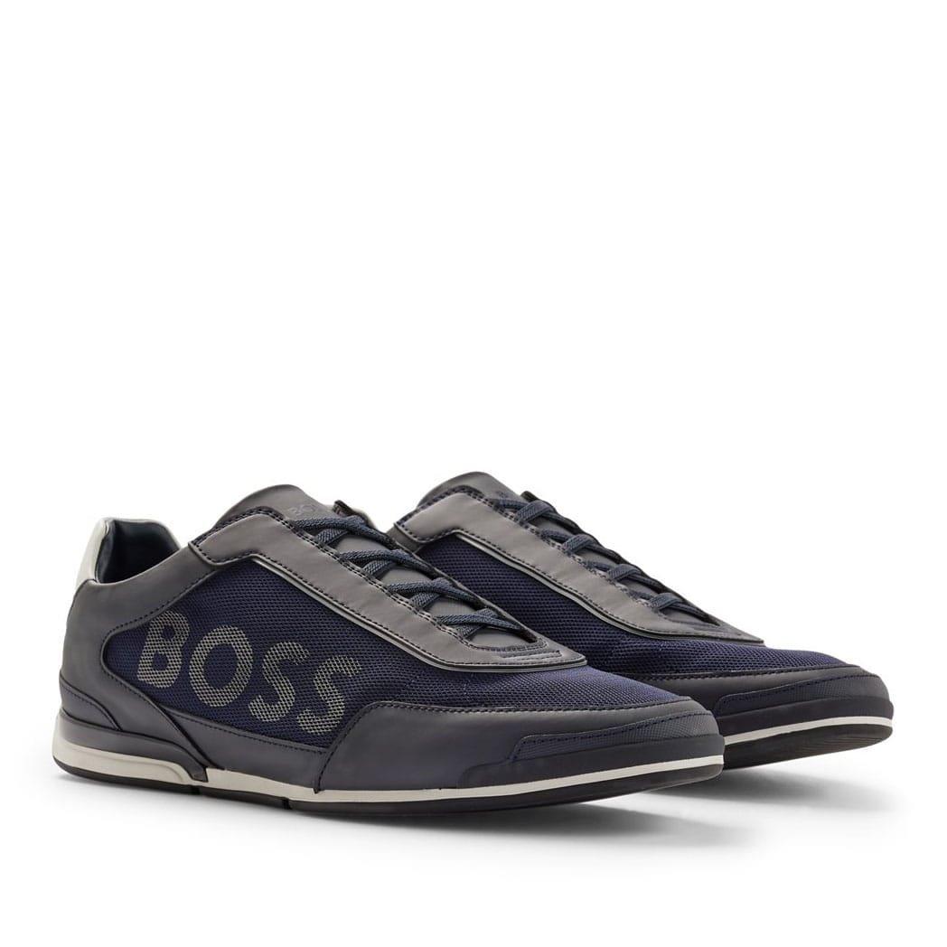 Dark Blue - Boss - Saturn Slip On Trainers - 2