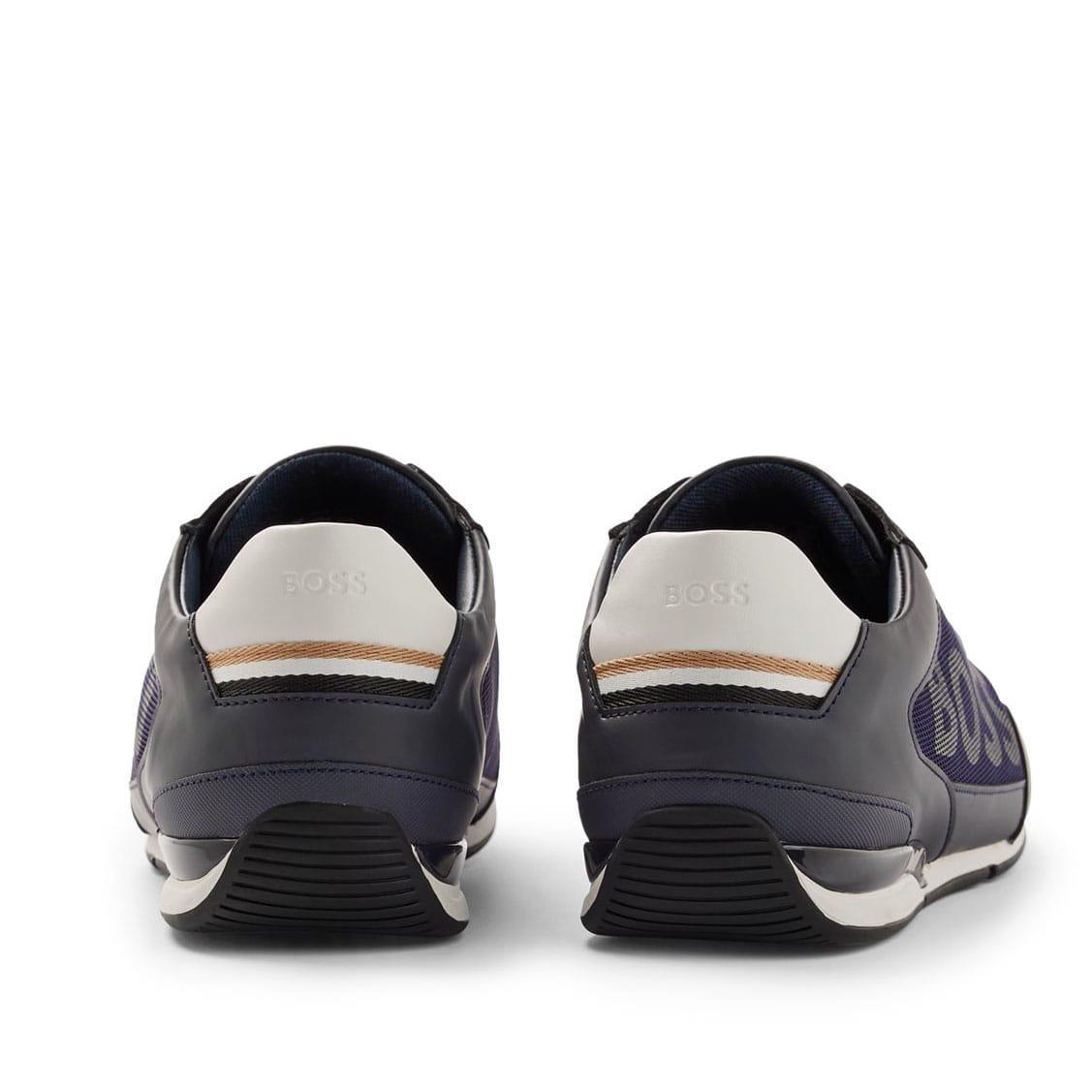 Dark Blue - Boss - Saturn Slip On Trainers - 4