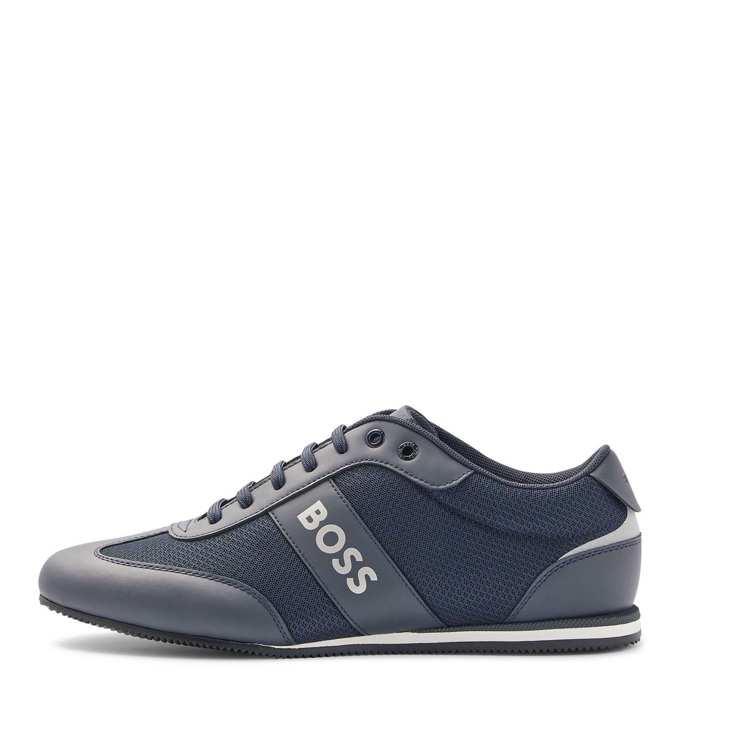 Navy - Boss - Rusham Trainers - 2