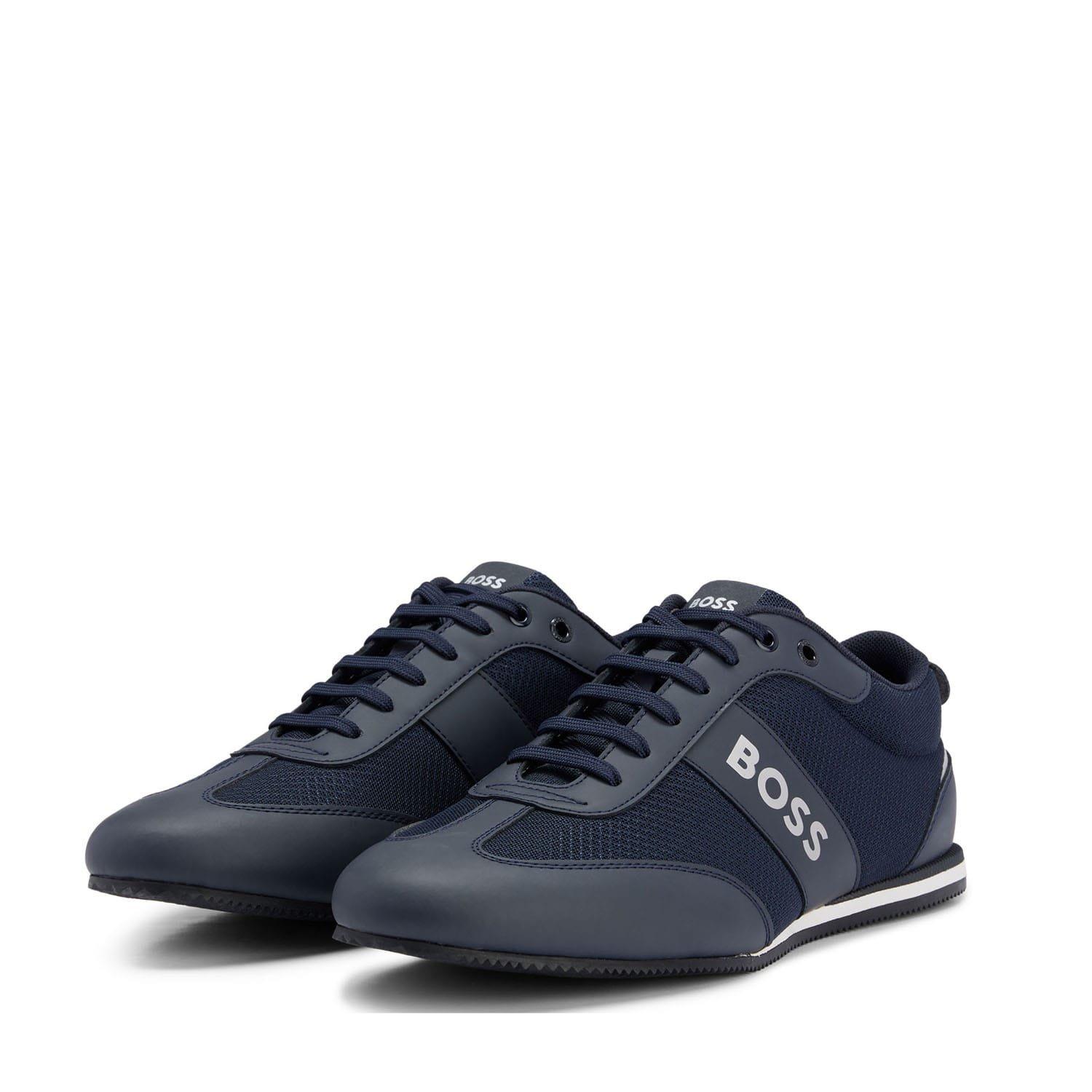 Navy - Boss - Rusham Trainers - 4