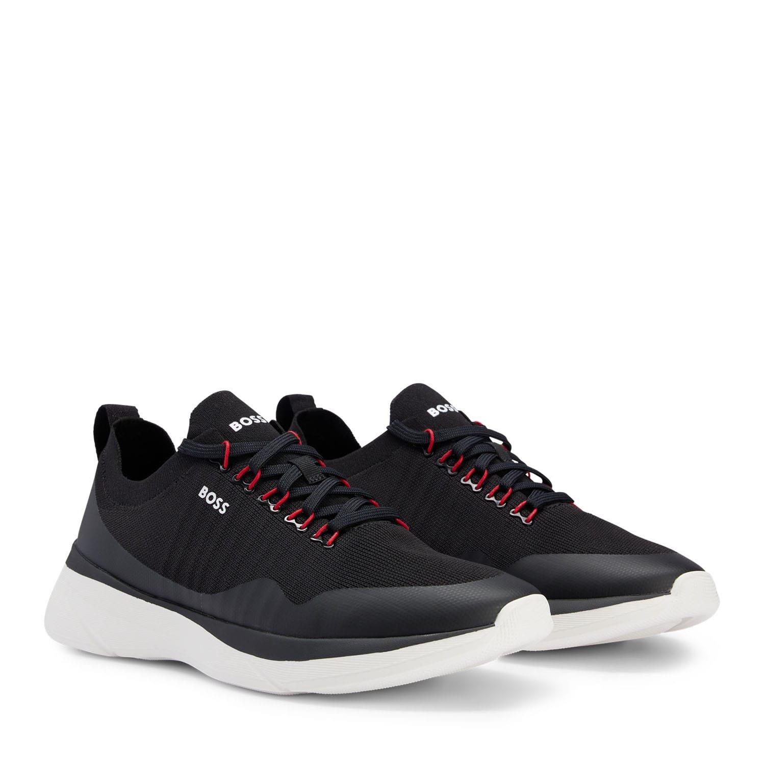 Black - Boss - Dean Run Trainers - 2