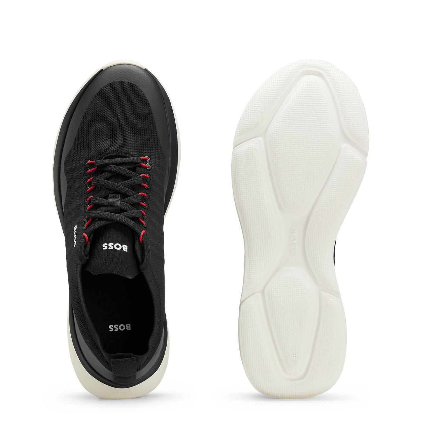 Black - Boss - Dean Run Trainers - 5