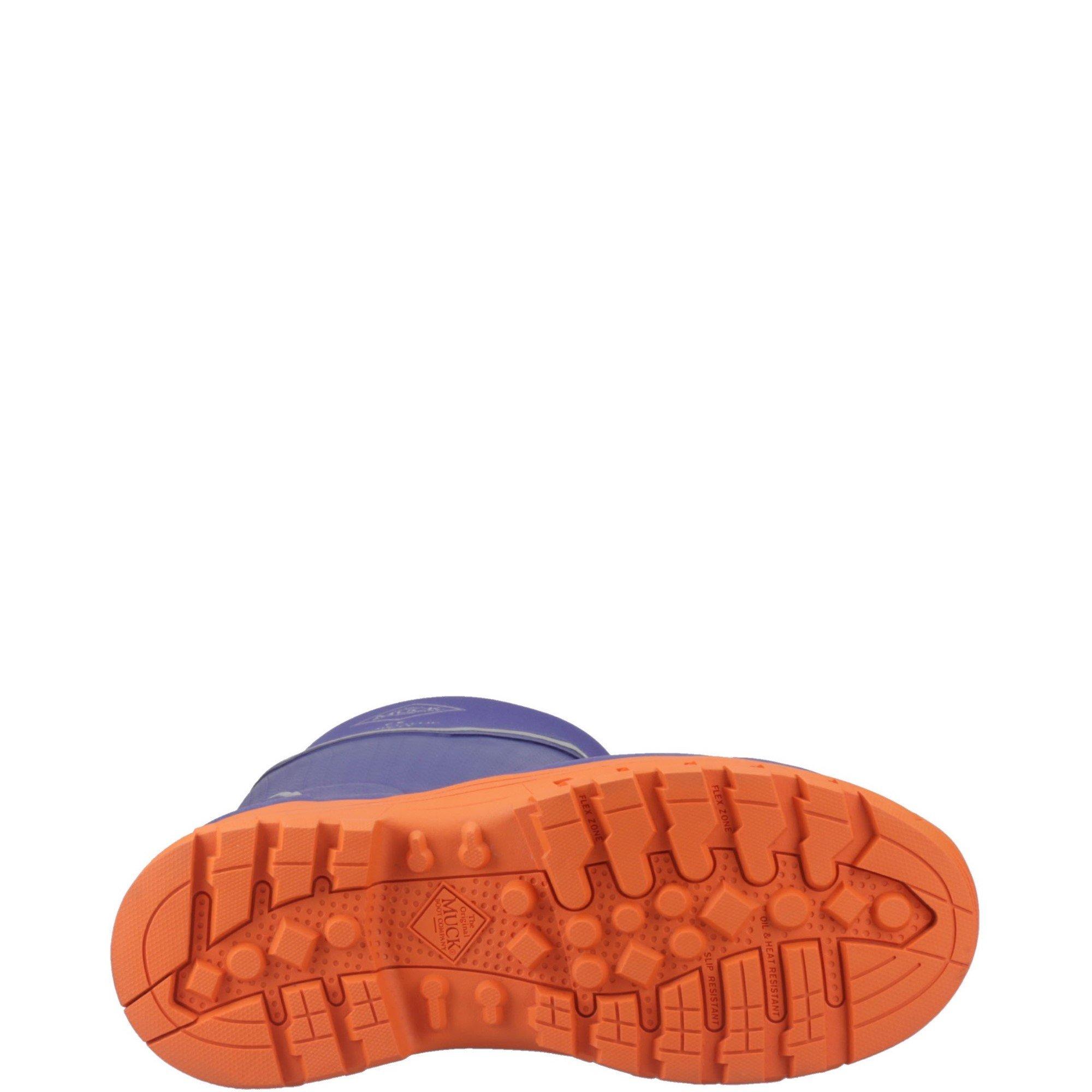 Blue - Muck Boots - Grit S5 Safety Wellington - 4