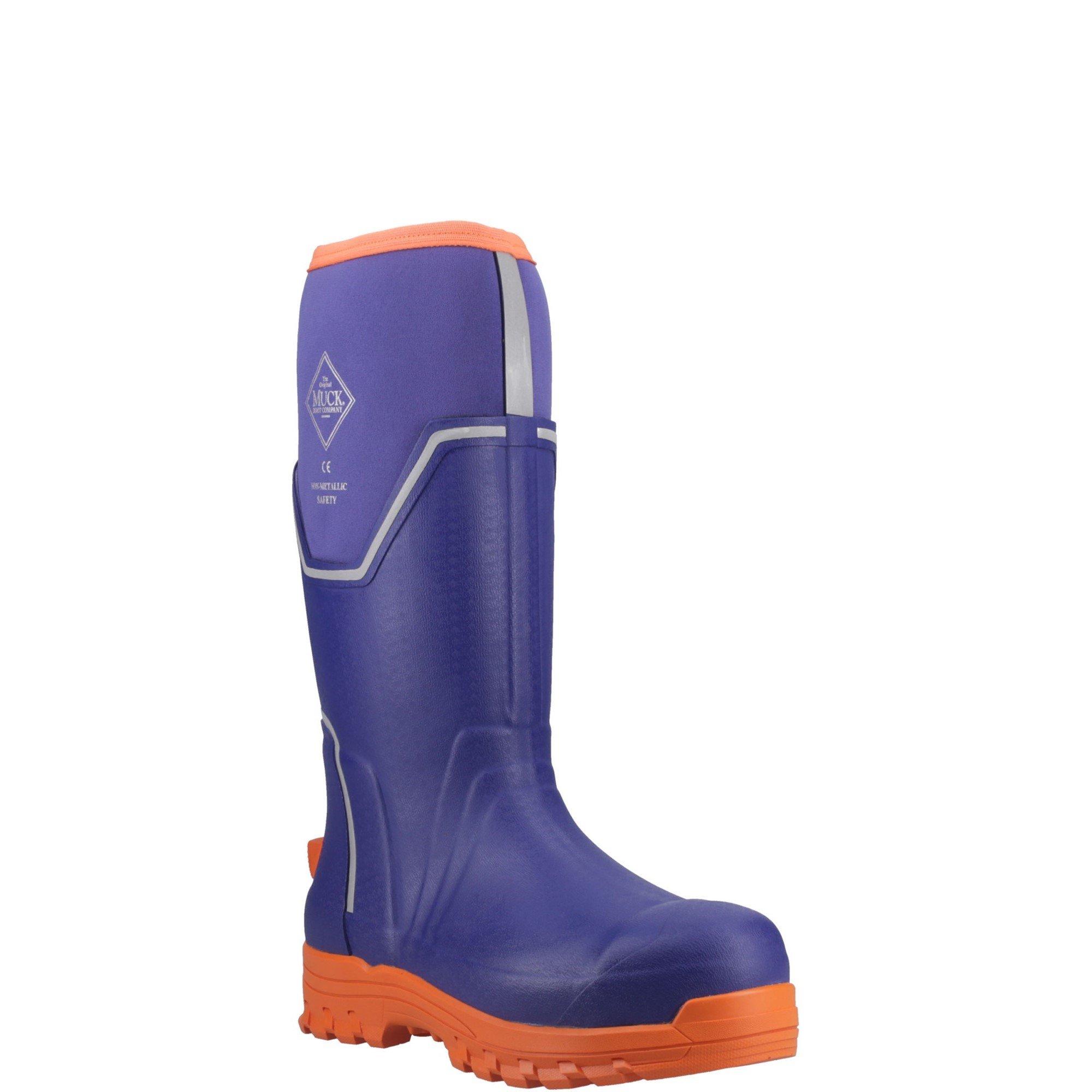 Blue - Muck Boots - Grit S5 Safety Wellington - 2