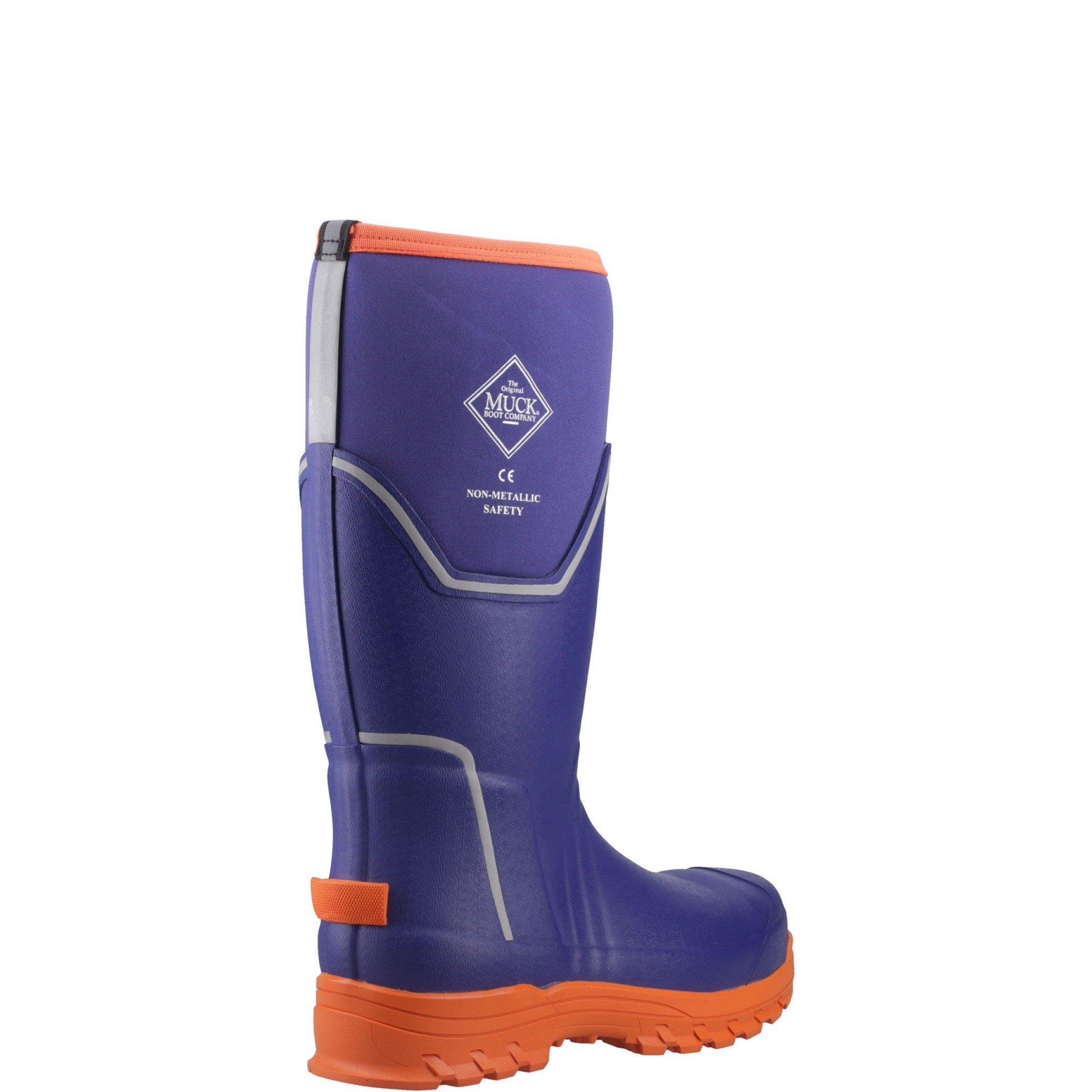 Blue - Muck Boots - Grit S5 Safety Wellington - 3