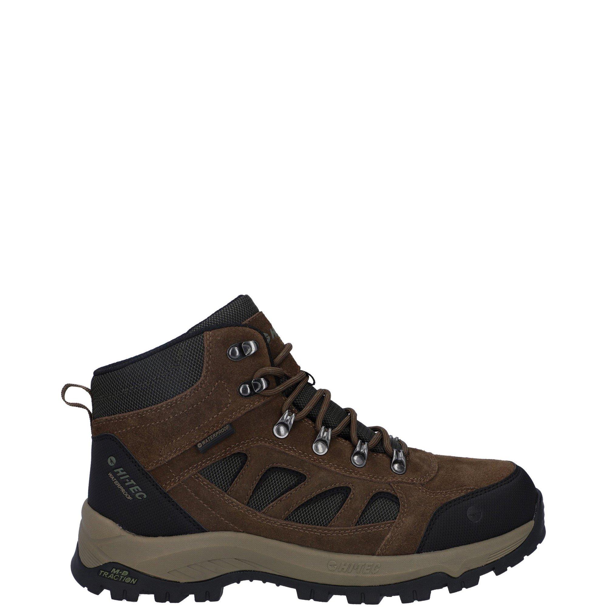 Brown - Hi Tec - Bandera Exp Wide Waterproof Boots Mens - 1