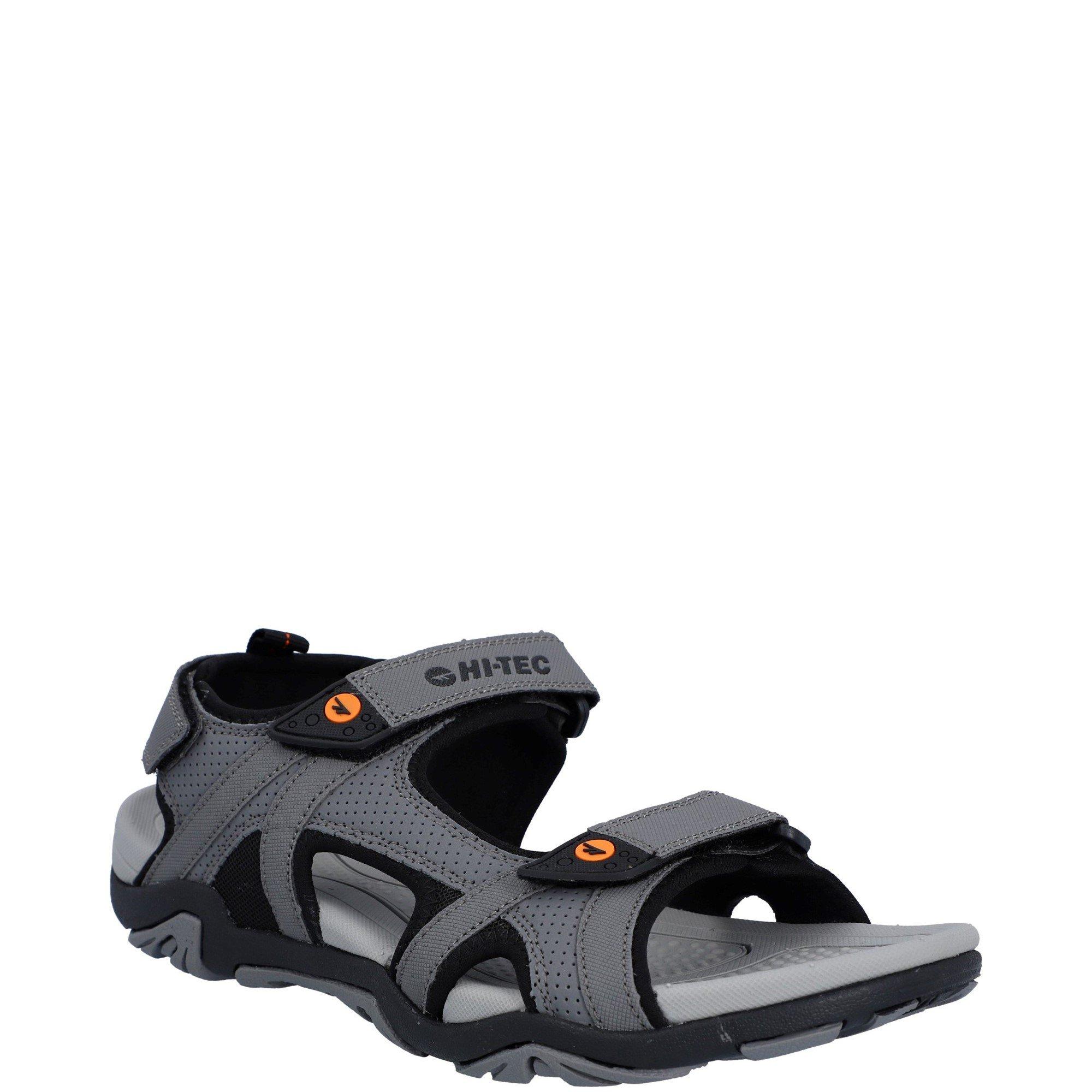 Grey - Hi Tec - Crater Walking Sandal Mens - 2