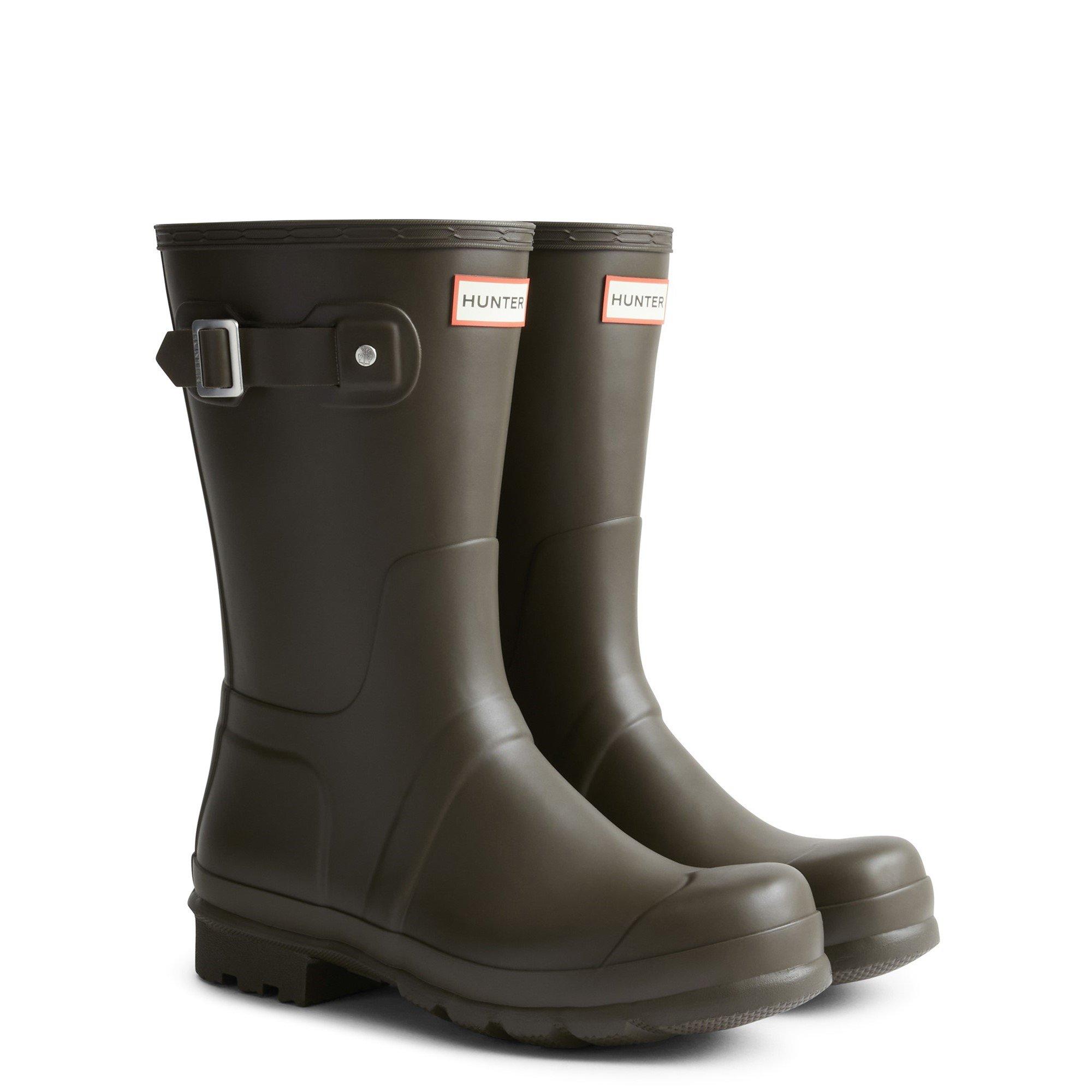Chocolate - Hunter - Original Short Wellington Boots - 2